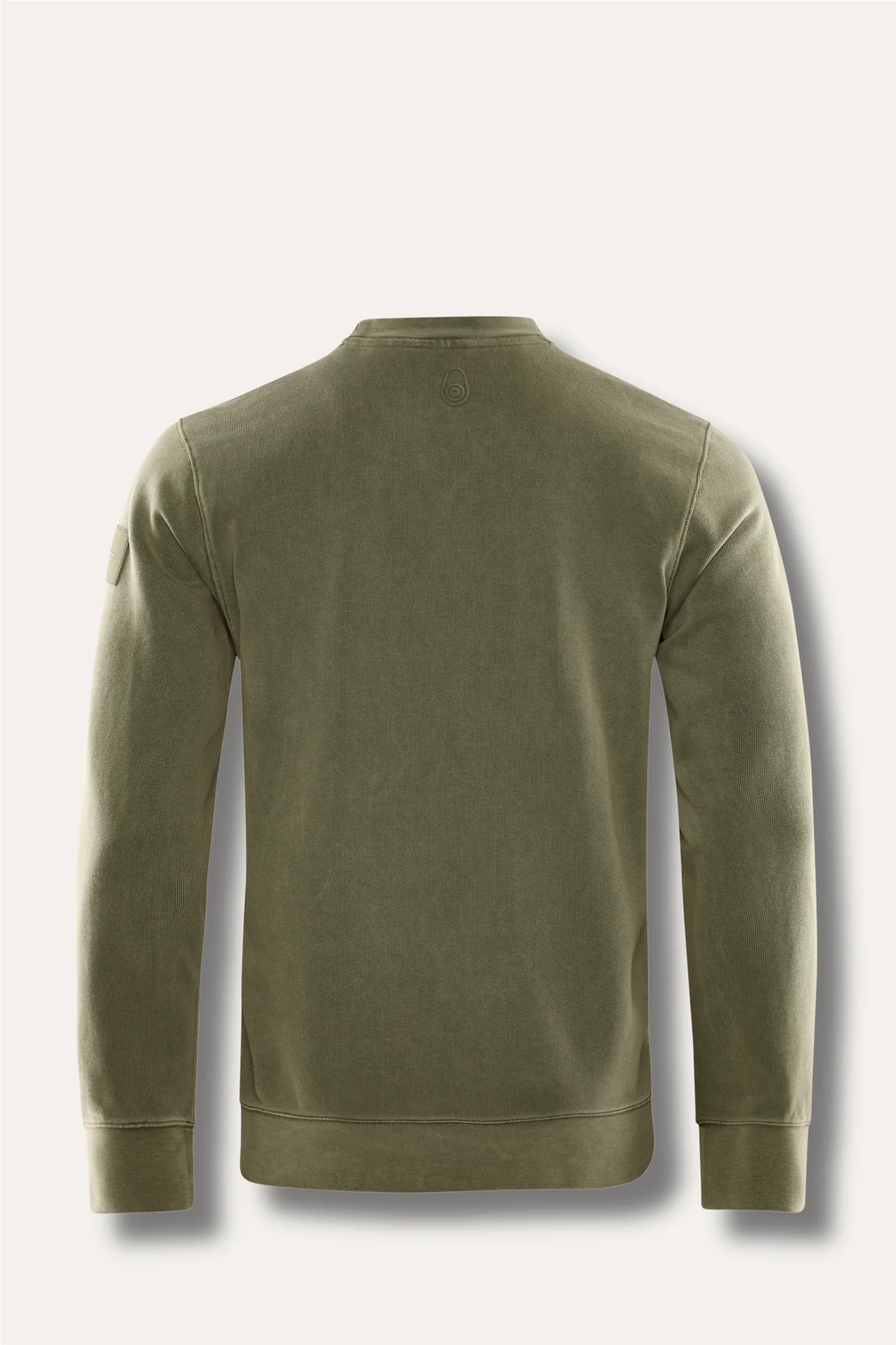 Wind Pigment Sweater Mud Green - Image 2