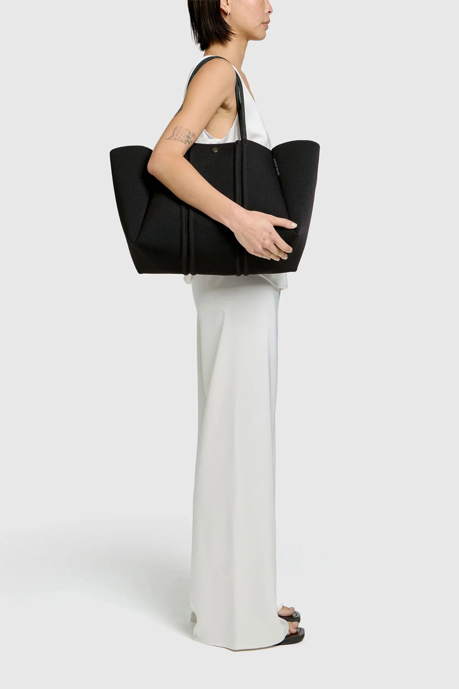 Meridian Large Tote- Black - Image 3