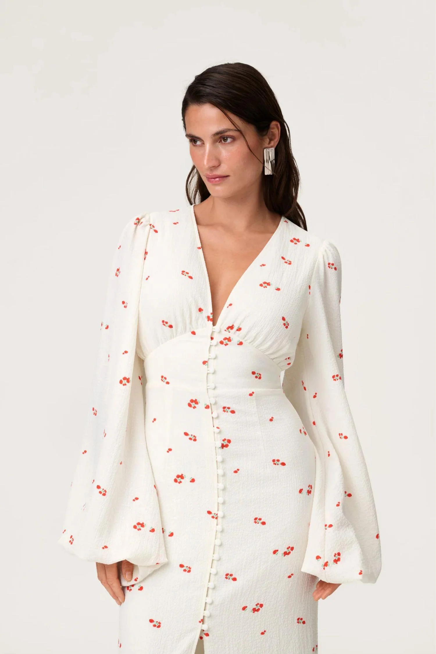 Positano dress- White Rose - Image 3