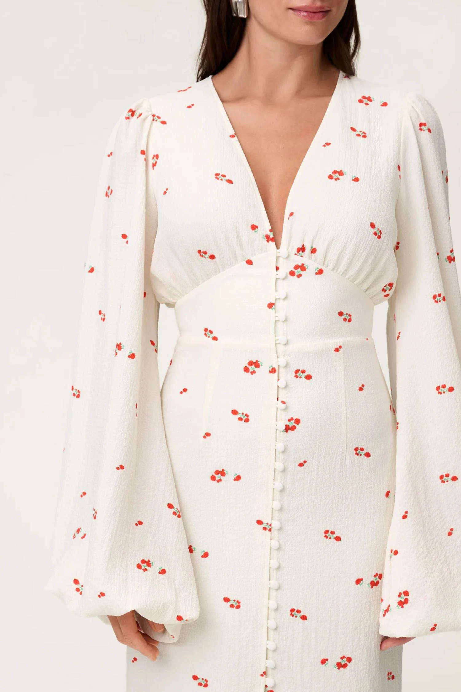 Positano dress- White Rose - Image 7