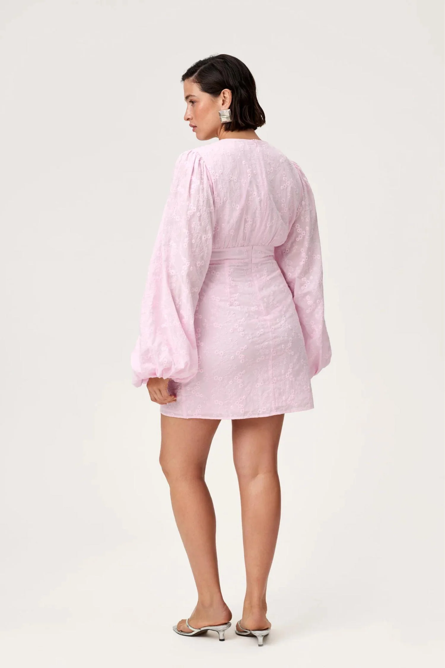 Florence dress- Pink Embroidery - Image 5