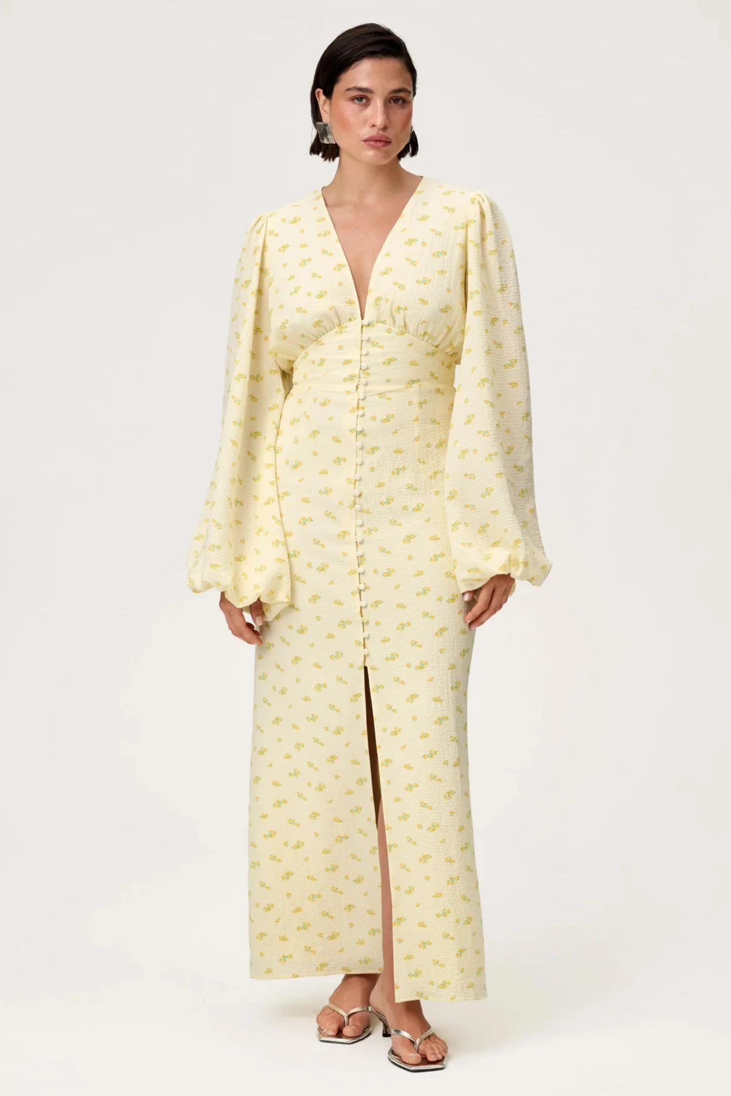 Positano dress- Pastel Yellow - Image 5