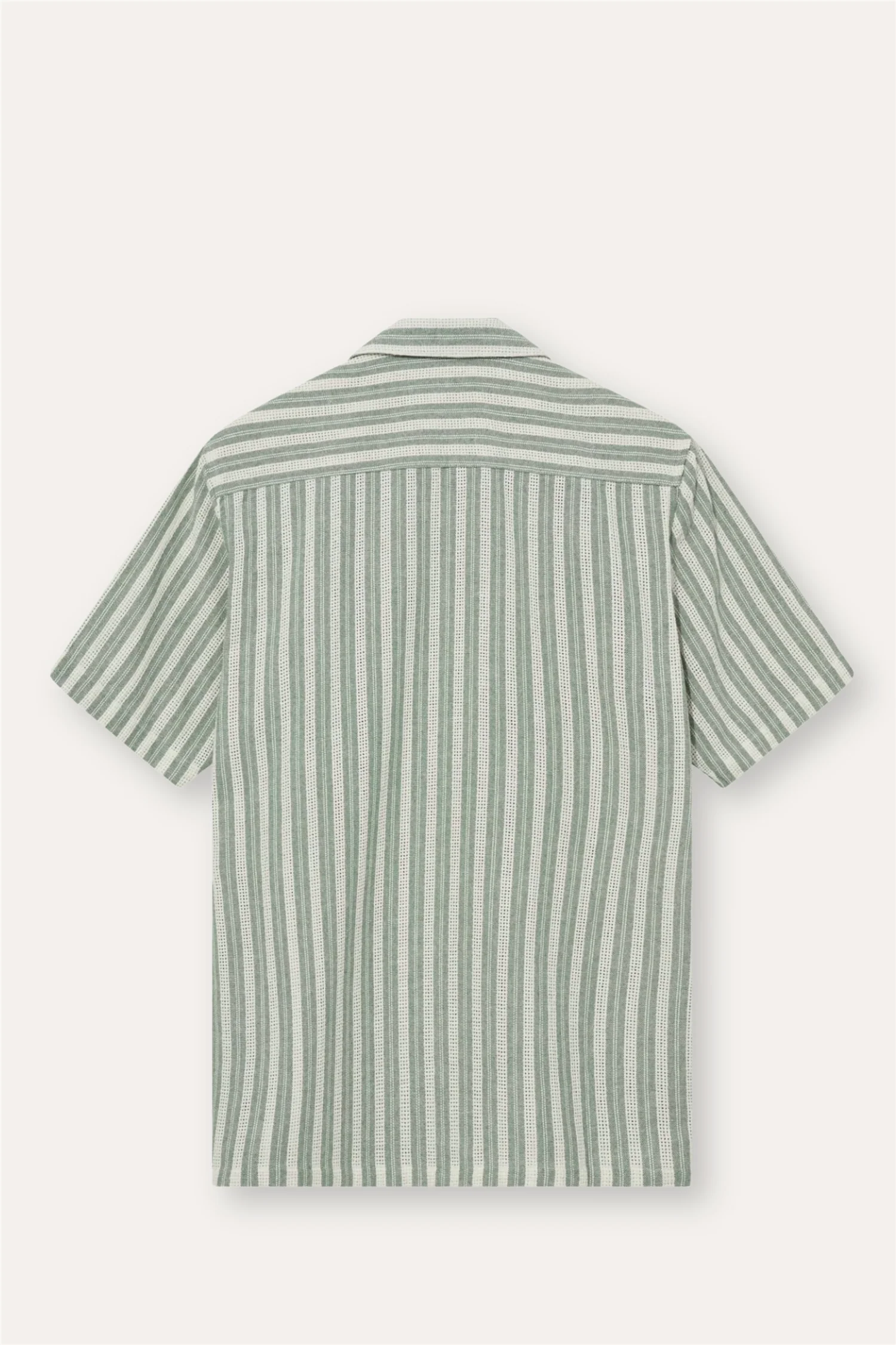 Joe Basso Stripe SS Shirt Watercress - Image 2