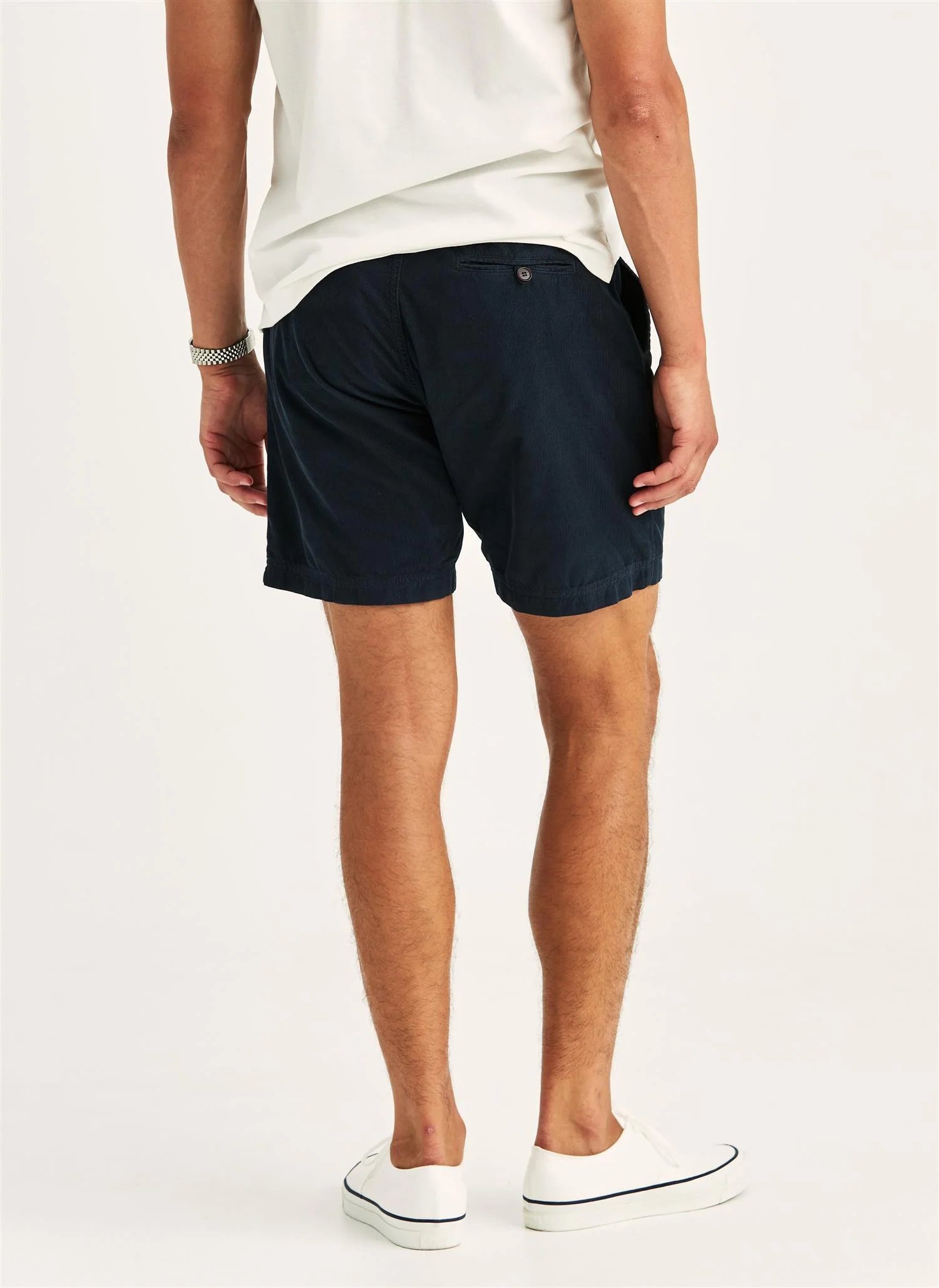 Fenix Summer Cord Shorts Blue - Image 2