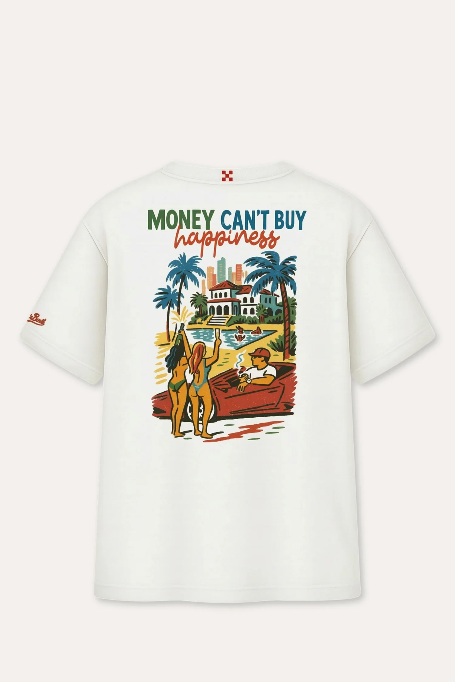 Money Can´t Buy Happiness White - Image 2