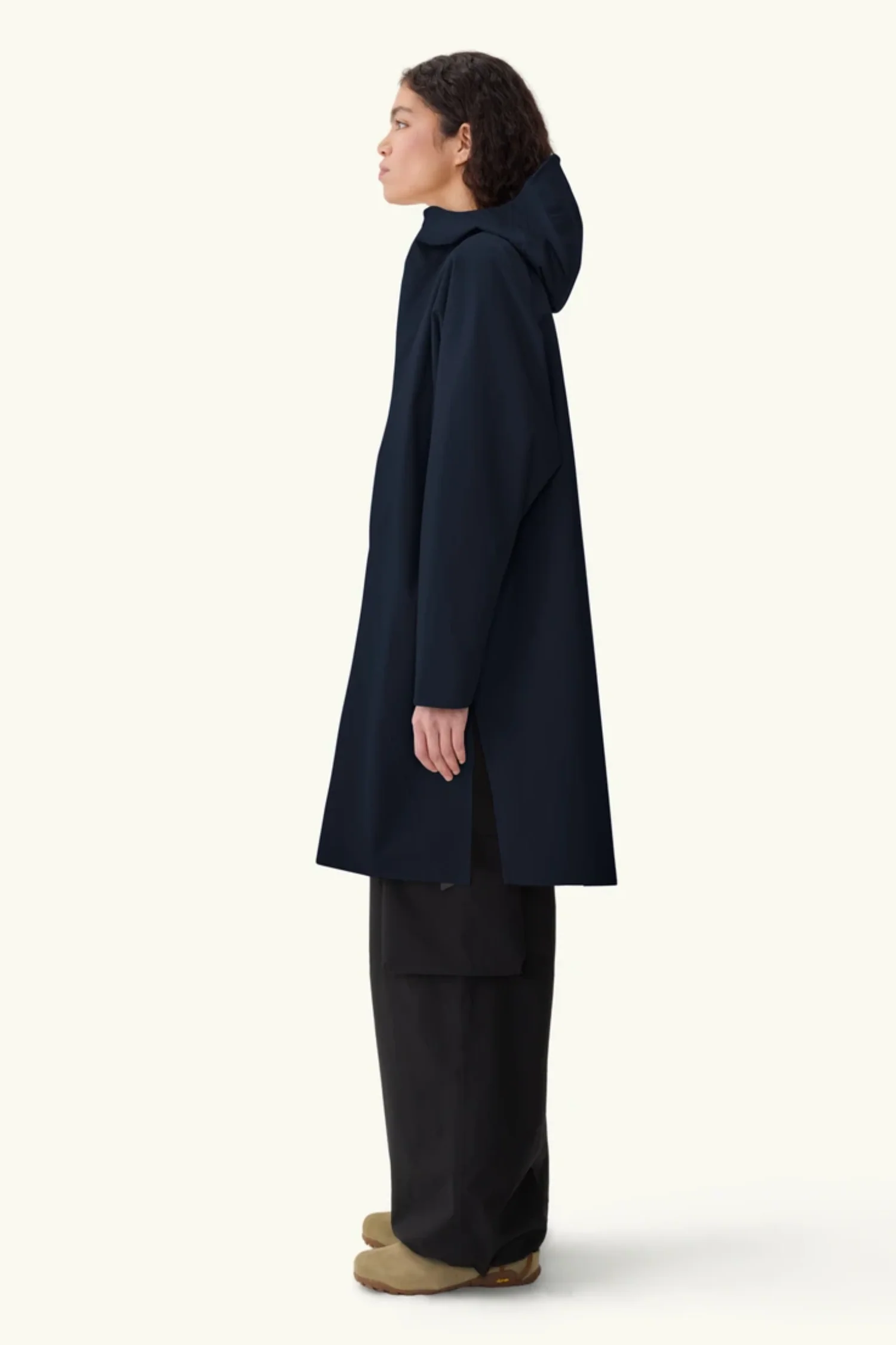 Aalesund Poncho - Navy - Image 2