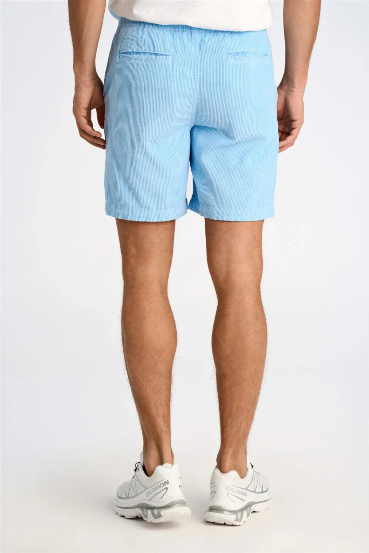 Corduroy Shorts Bright Blue - Image 5