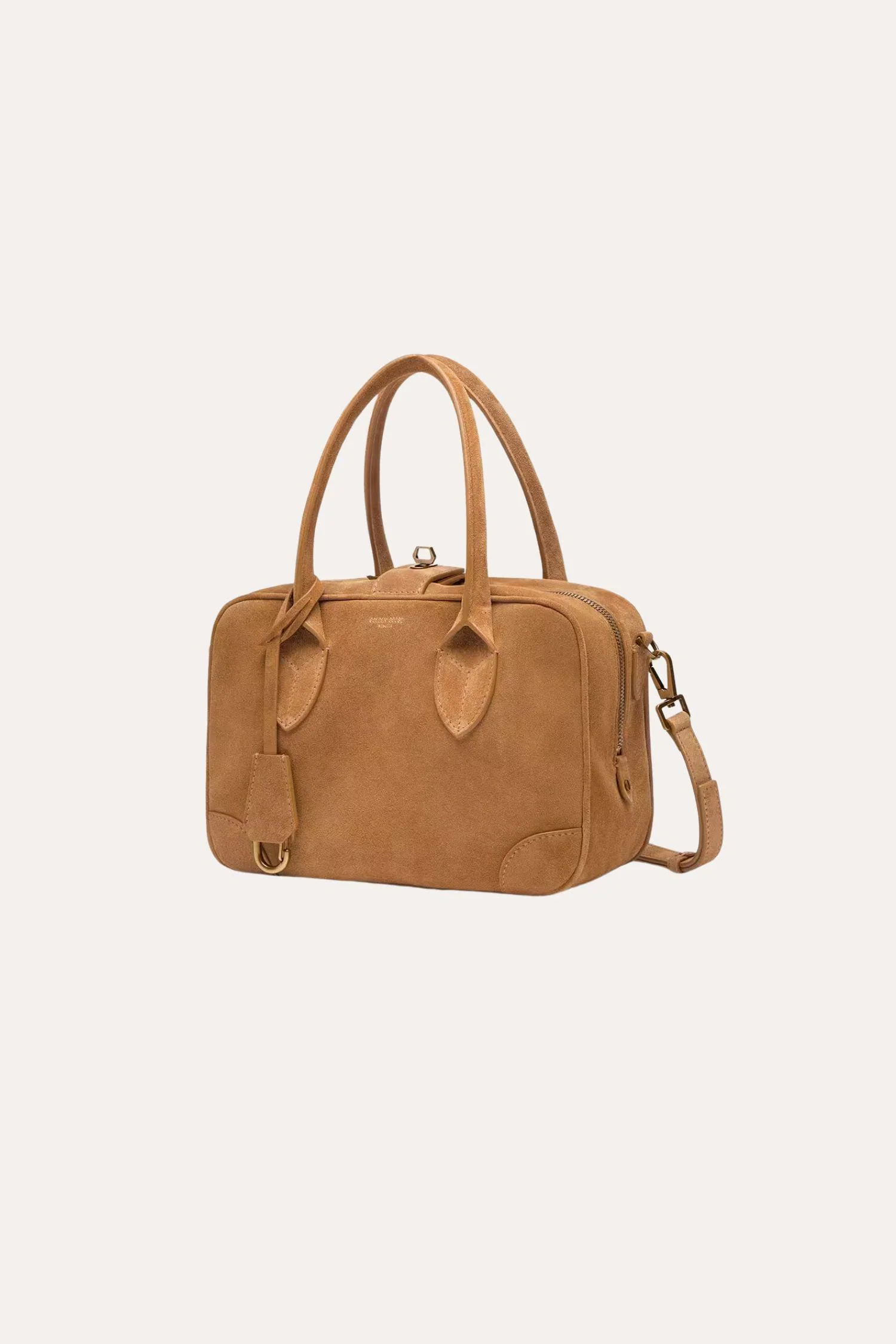 Vita Bag- Camel Suede - Image 5