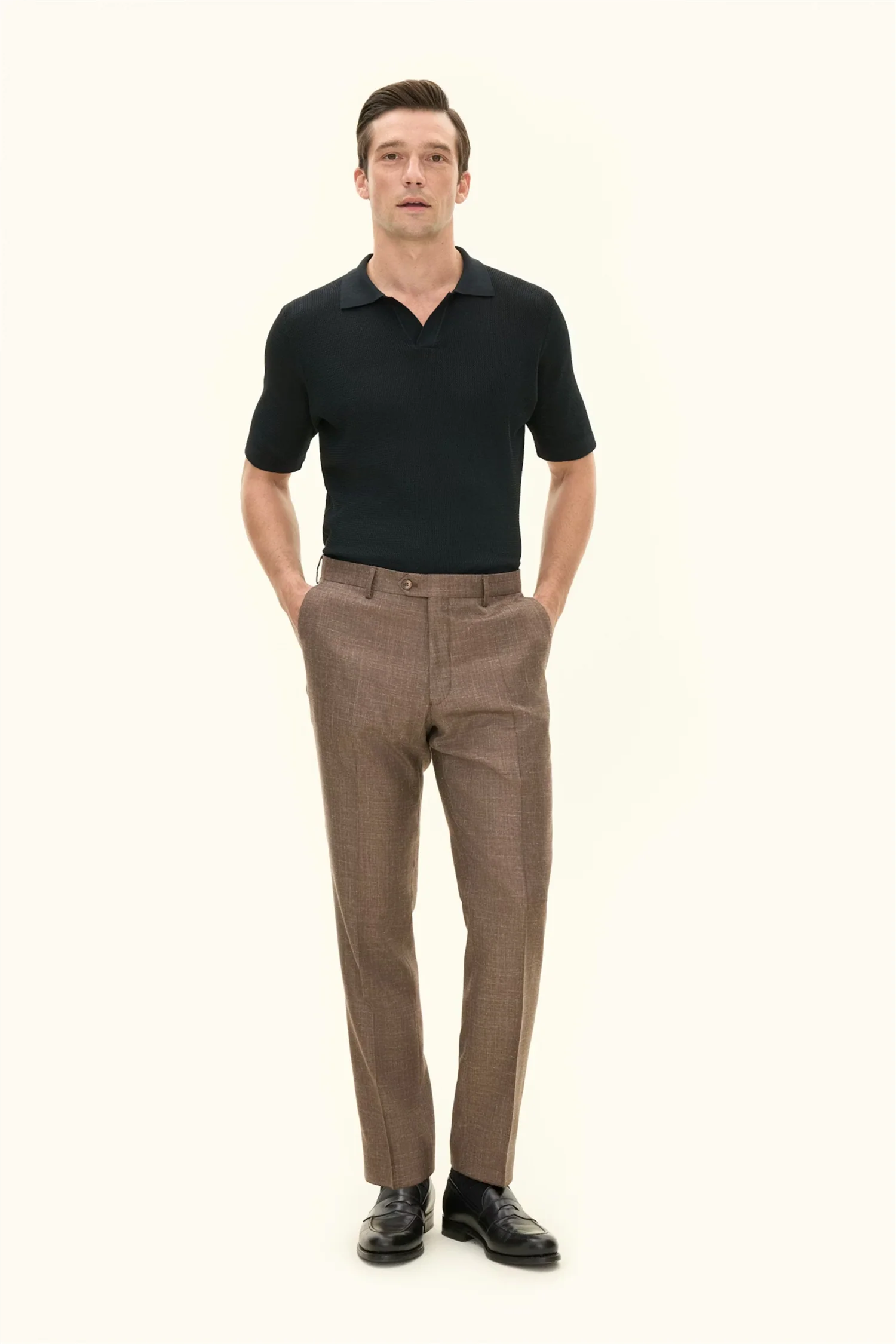 Patrick Polo Shirt Black - Image 3