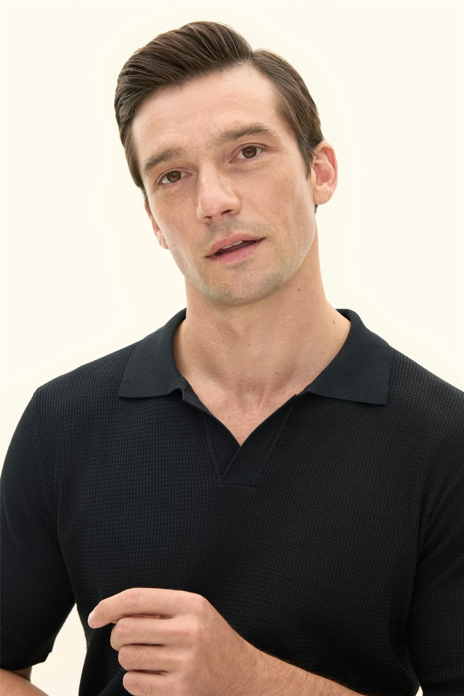 Patrick Polo Shirt Black - Image 5