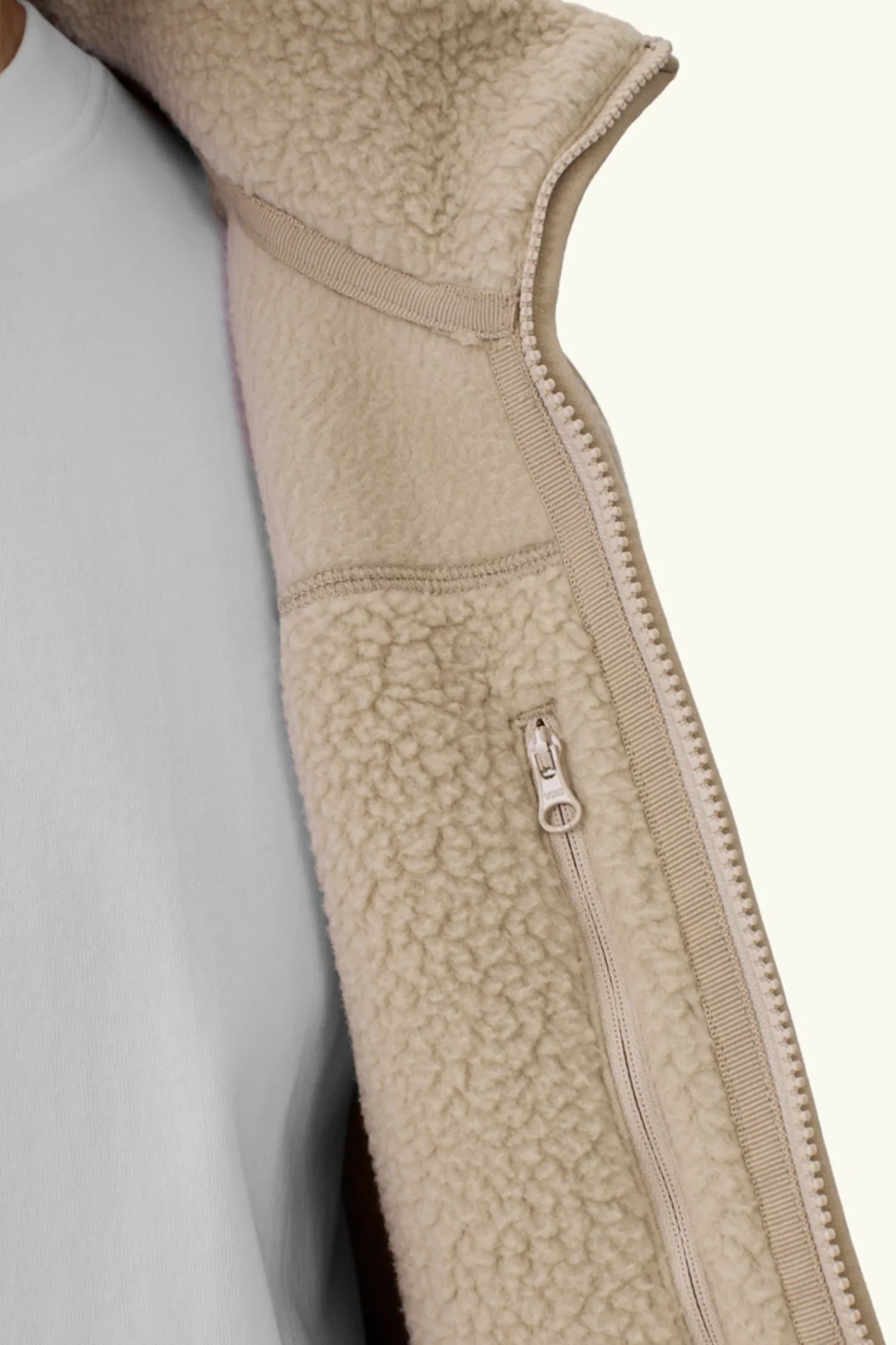 Skåla Polartec Jacket- Beige - Image 5