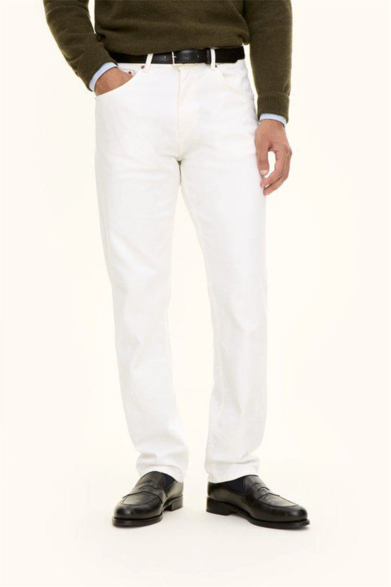 Johan Trousers Snow White - Image 3