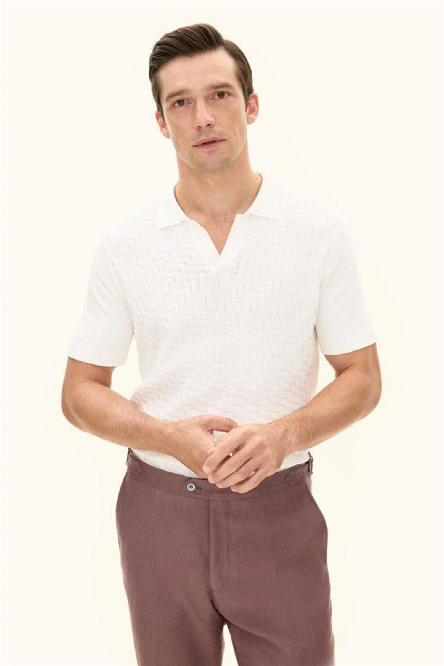 Wincent Poloshirt Snow White - Image 2