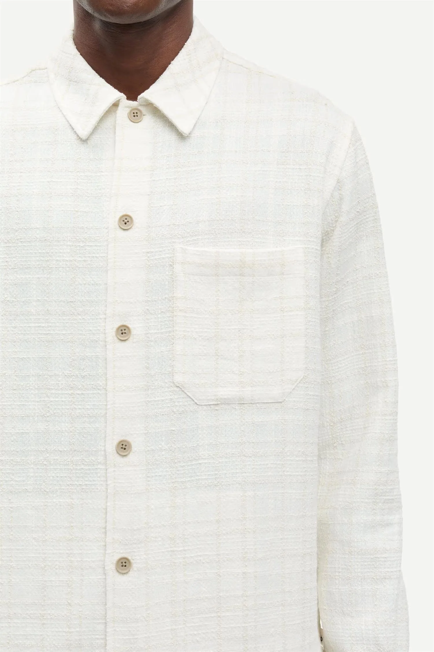 Sadamon GC Overshirt 16079 Silver Birch - Image 3