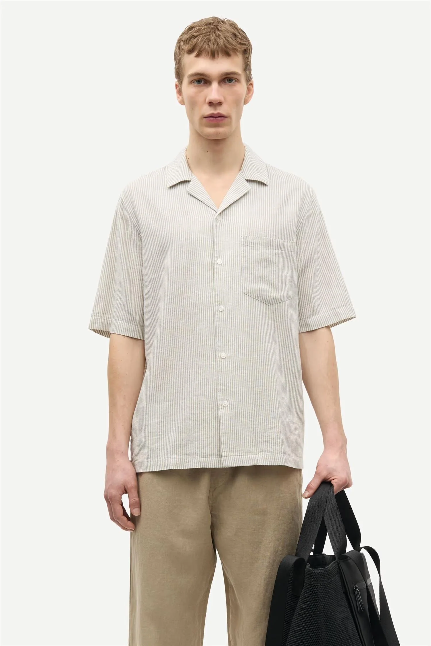 Saoscar AP Shirt 16065 Aluminium - Image 2
