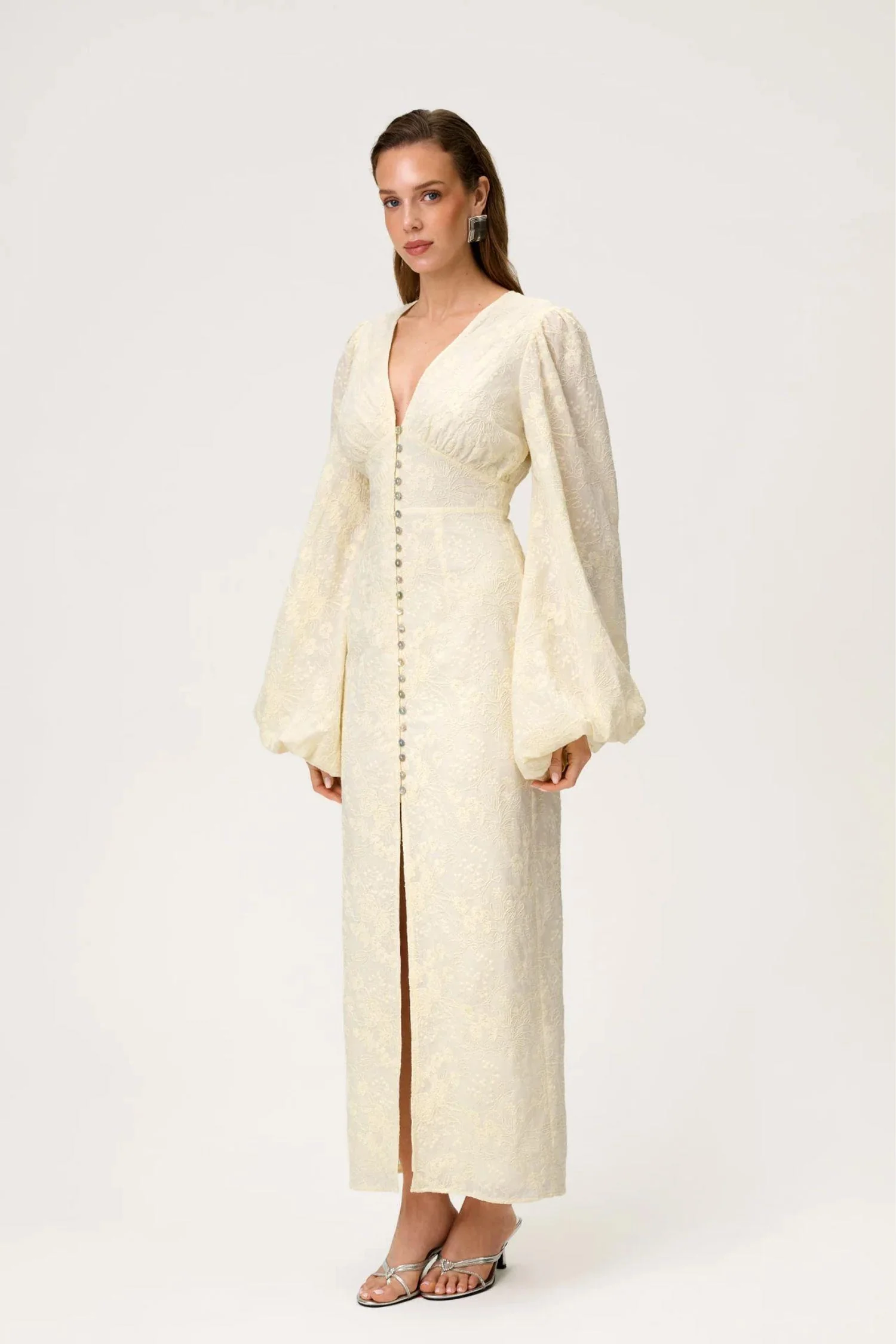 Positano Dress- Light Yellow - Image 6