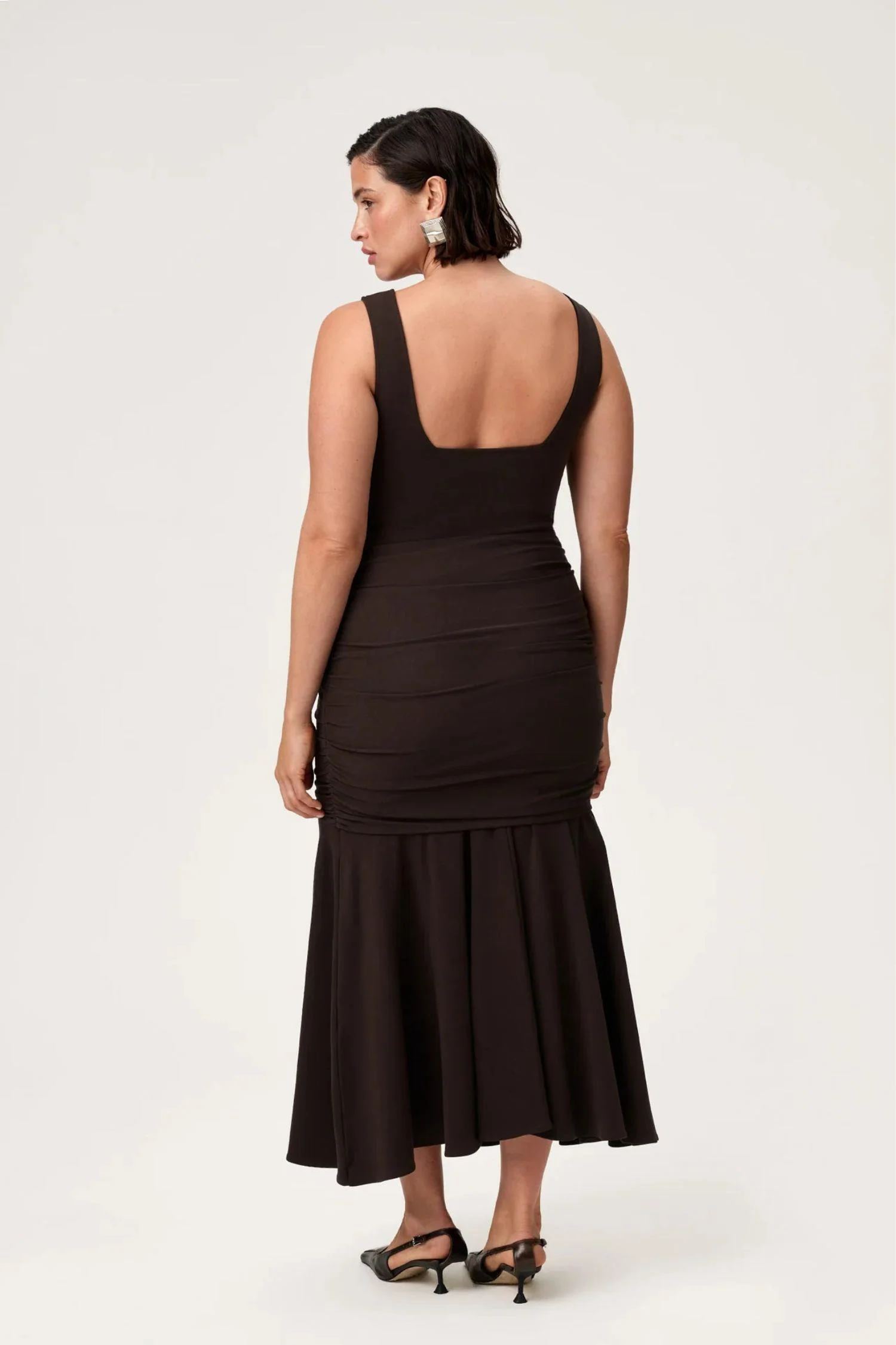 Arenzona Dress- Espresso - Image 5