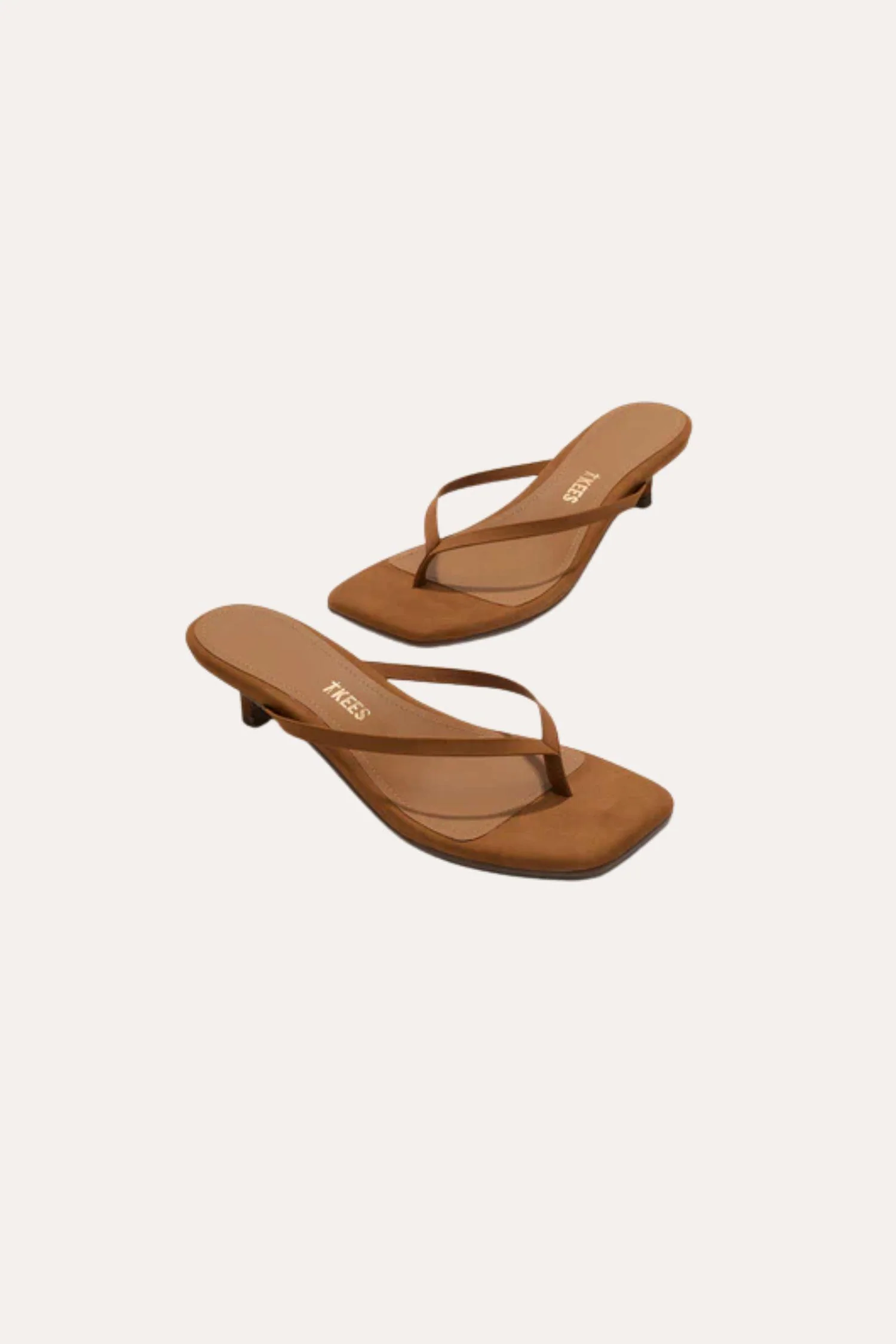 Square Toe Julia- Camel Suede - Image 2