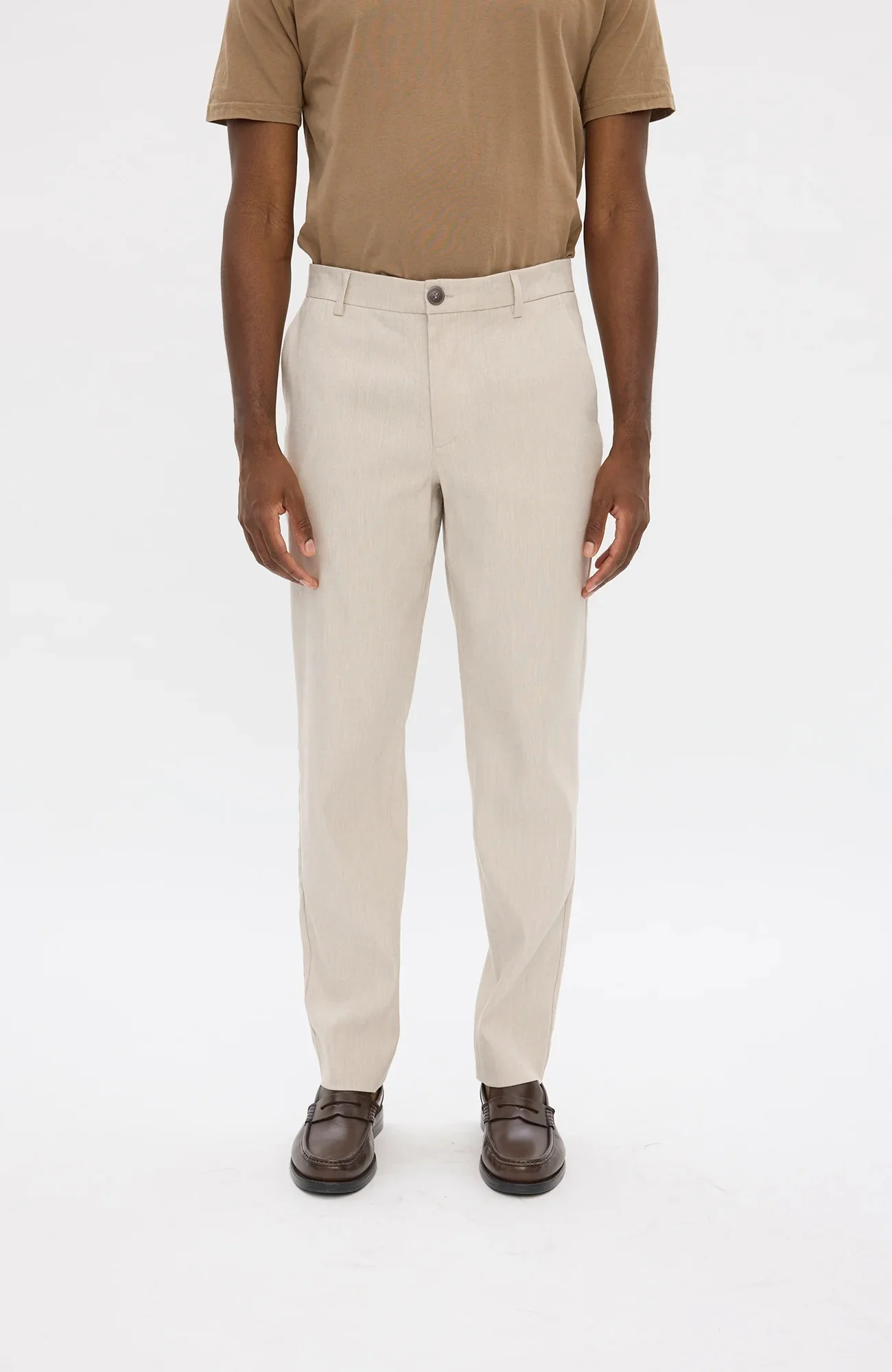 AlvinPL Linen Trousers Sand Linen - Image 2