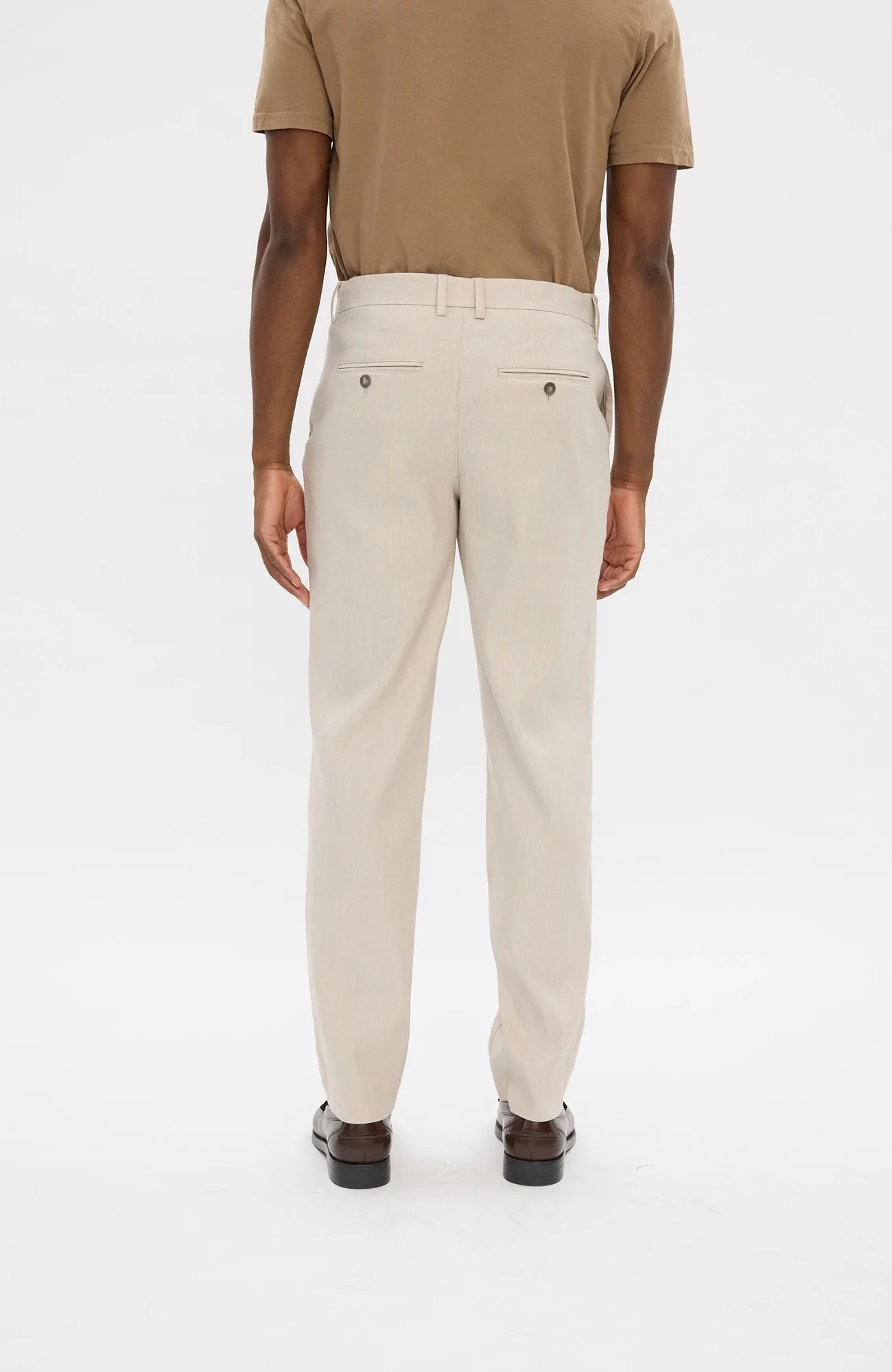 AlvinPL Linen Trousers Sand Linen - Image 3