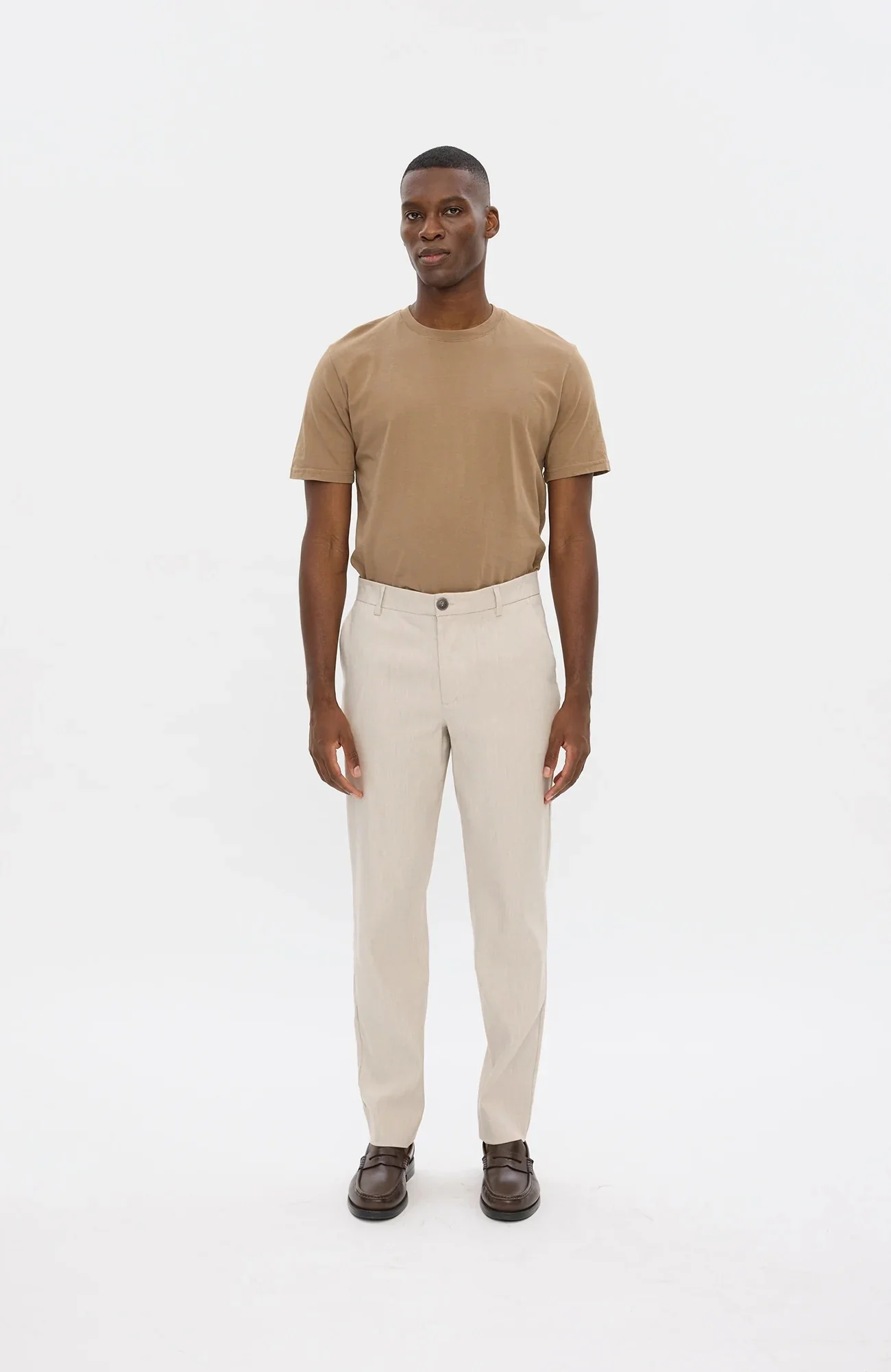 AlvinPL Linen Trousers Sand Linen - Image 4