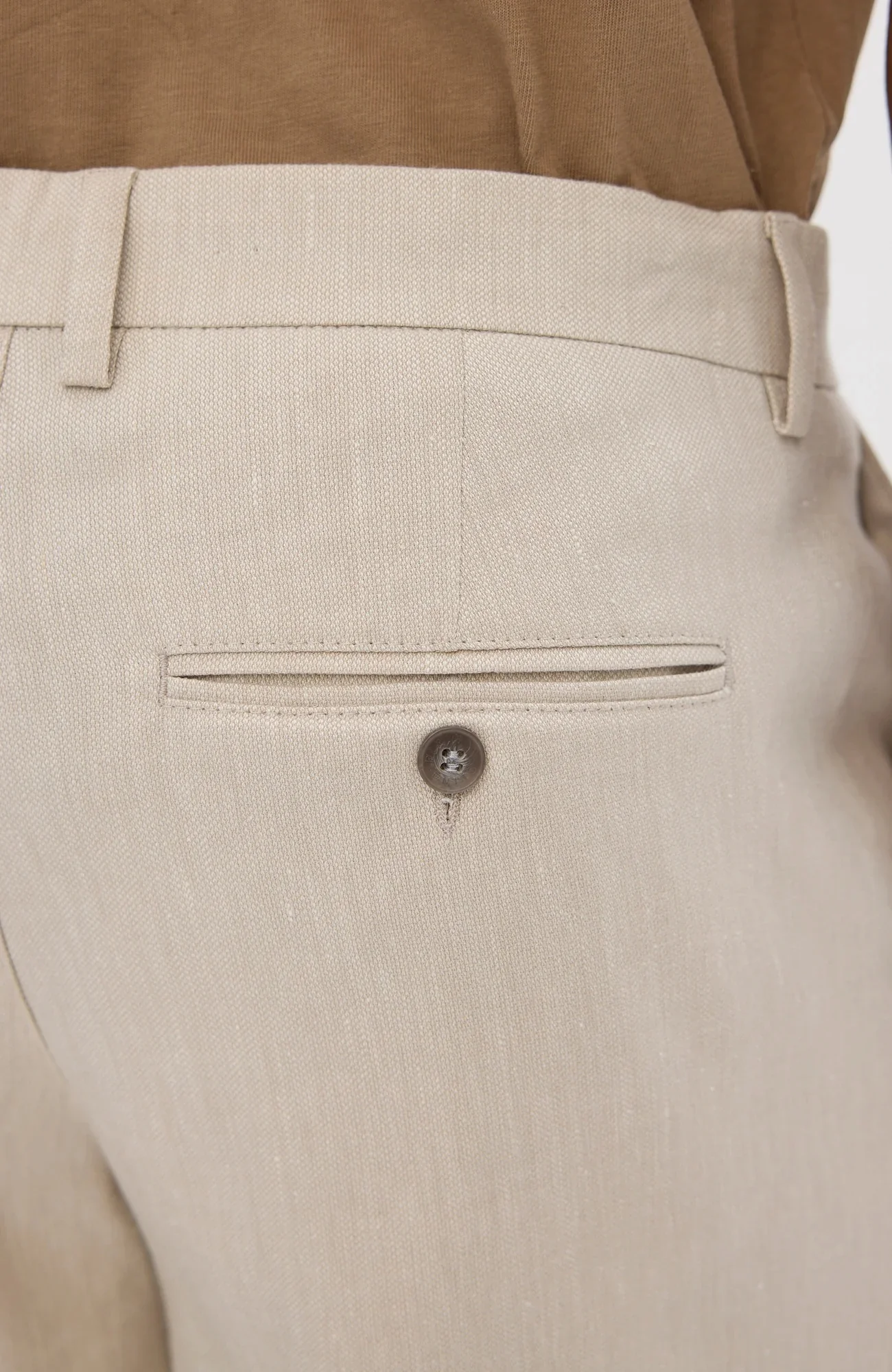 AlvinPL Linen Trousers Sand Linen - Image 6