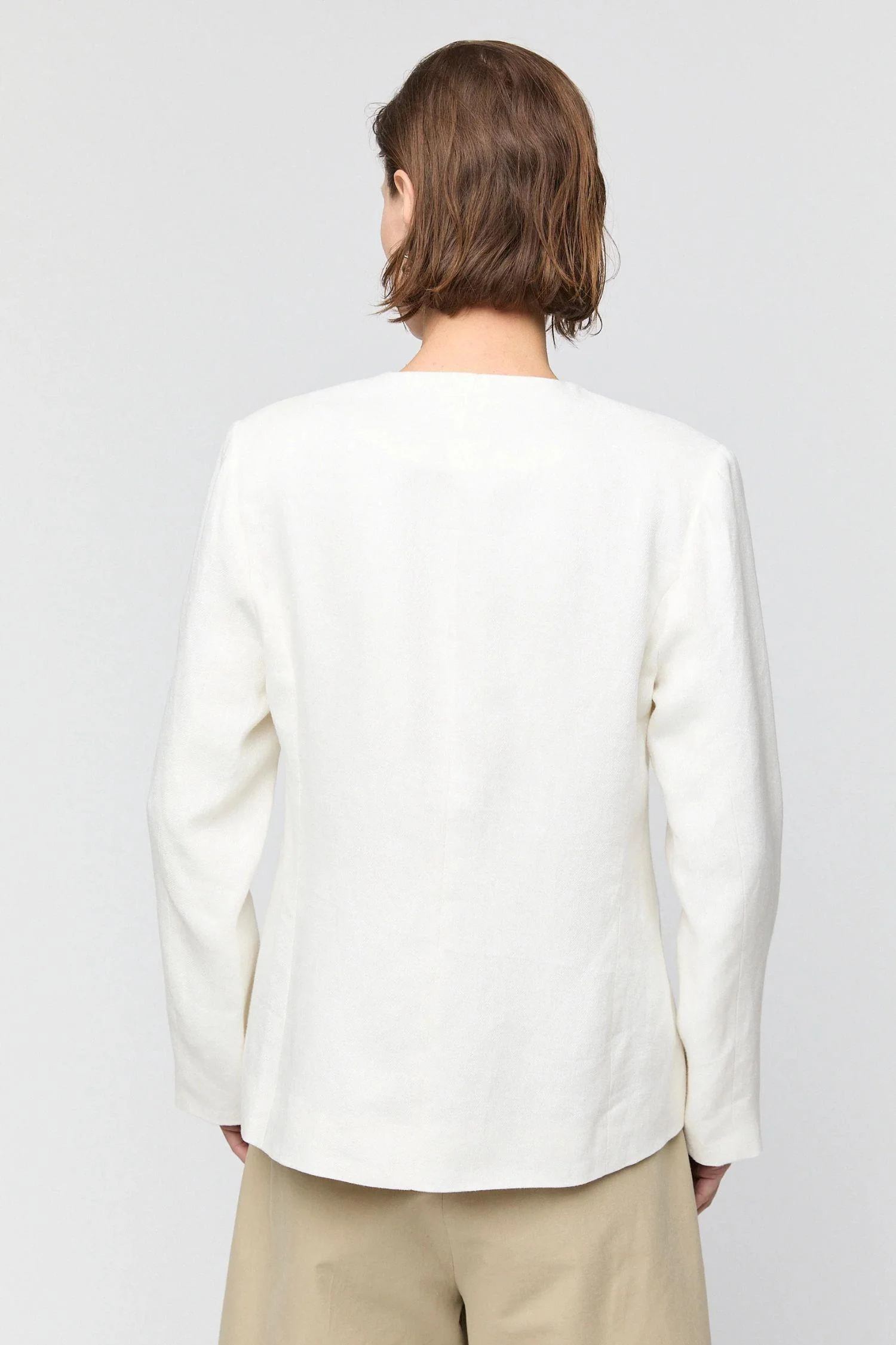 Linen Noir Blazer - Image 4