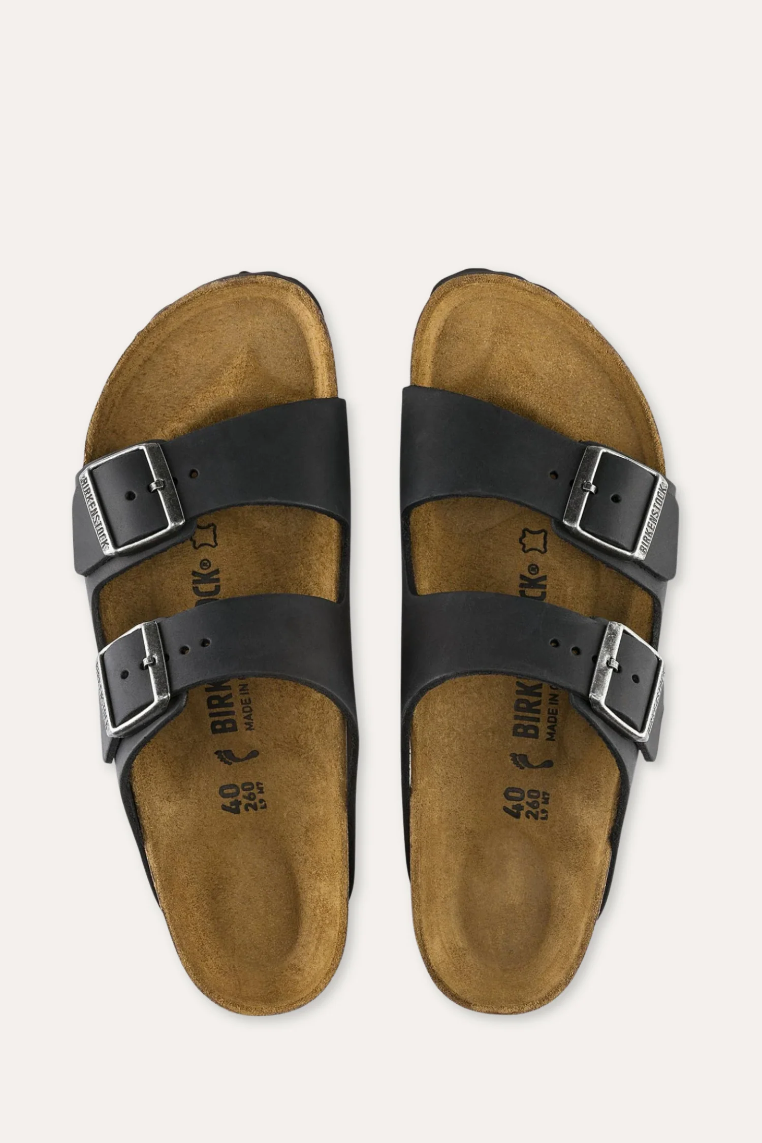Men's Arizona Oiled Leather Black - Image 7