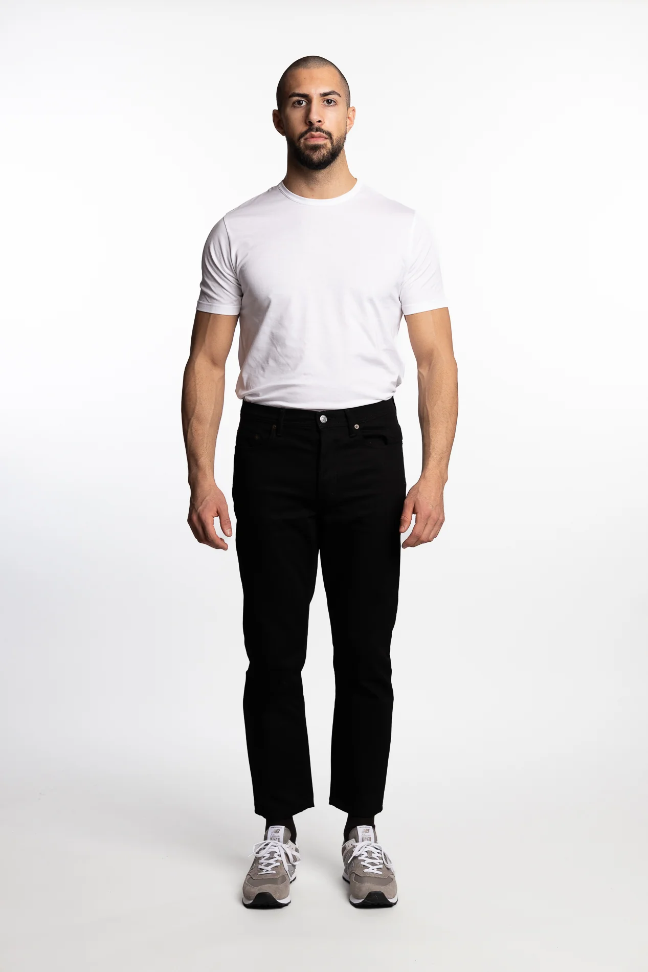 River Carrot Fit Jeans Stay Black - Image 4