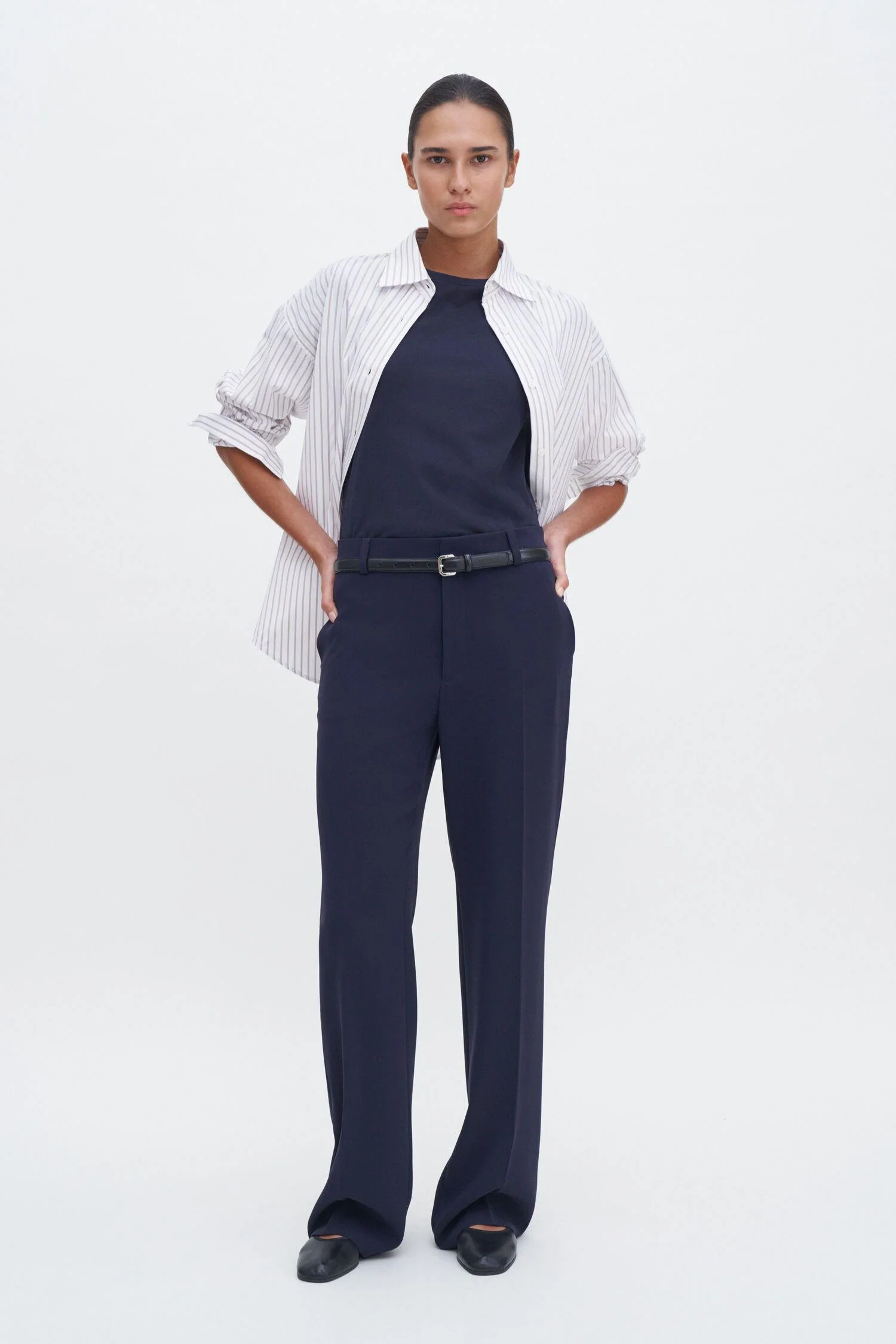 Hutton Trouser Navy - Image 5