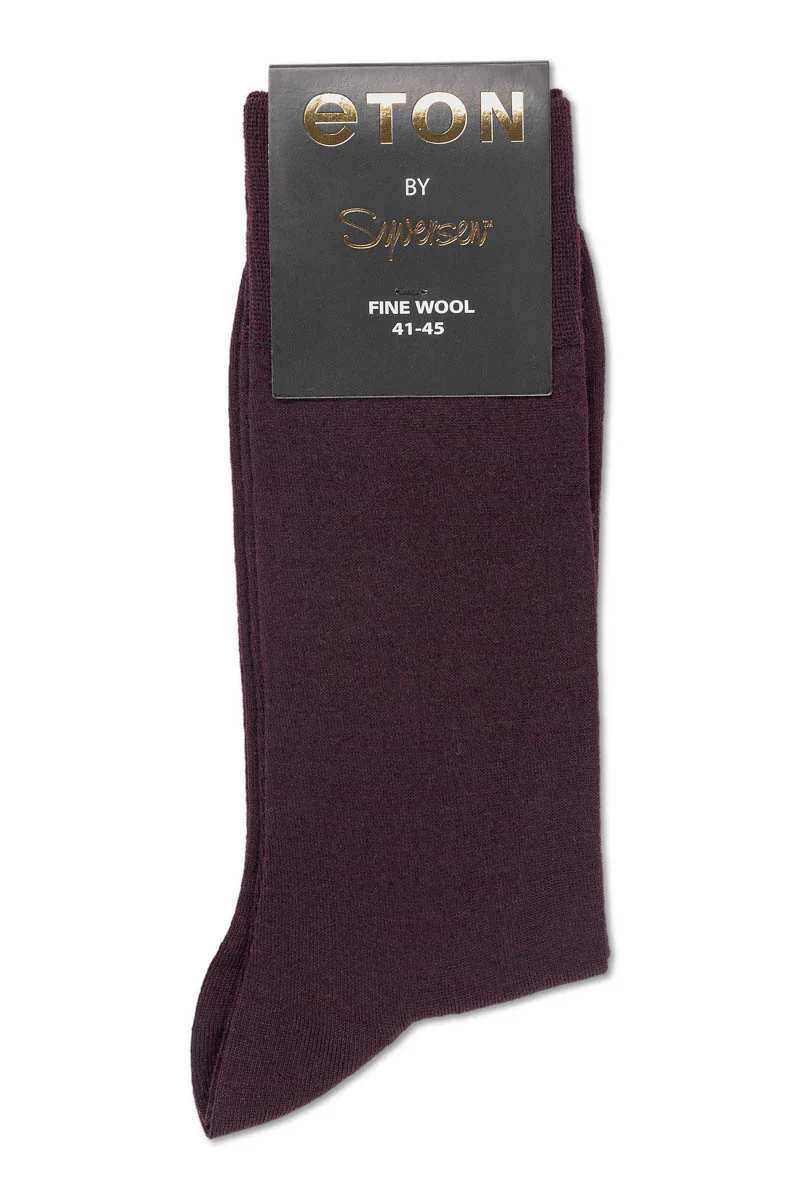 Fine Wool Plain Bordeaux - Image 3