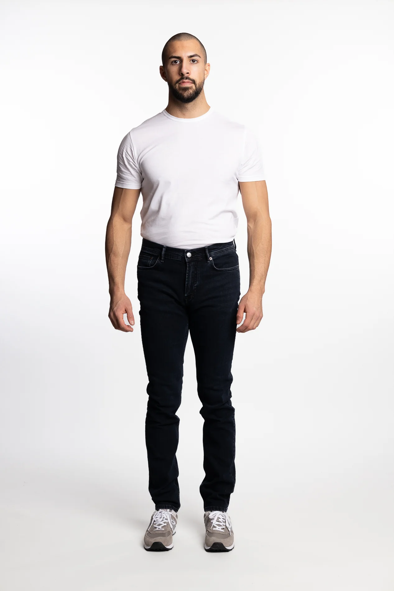 North Slim Fit Jeans Blue Black - Image 4