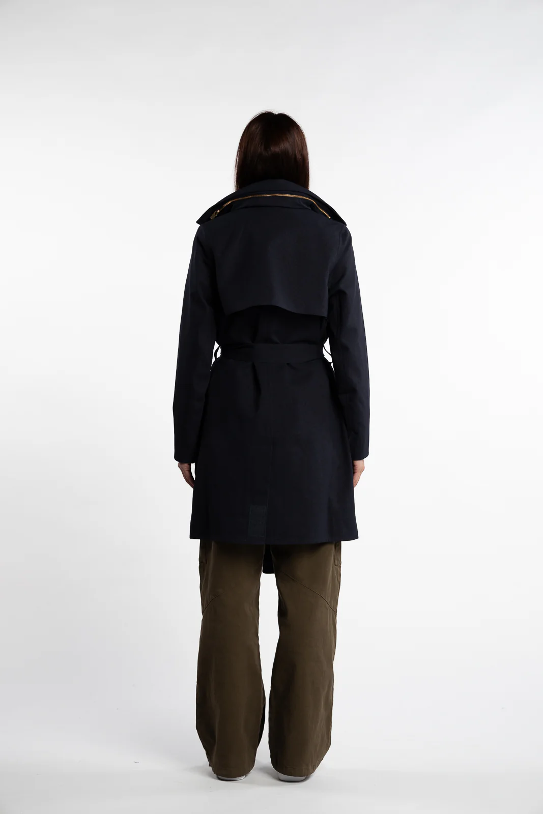 Yr Coat- Dark Navy - Image 3