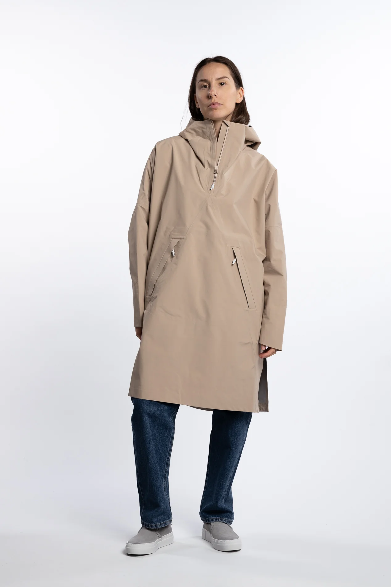 Aalesund Poncho - Beige - Image 4