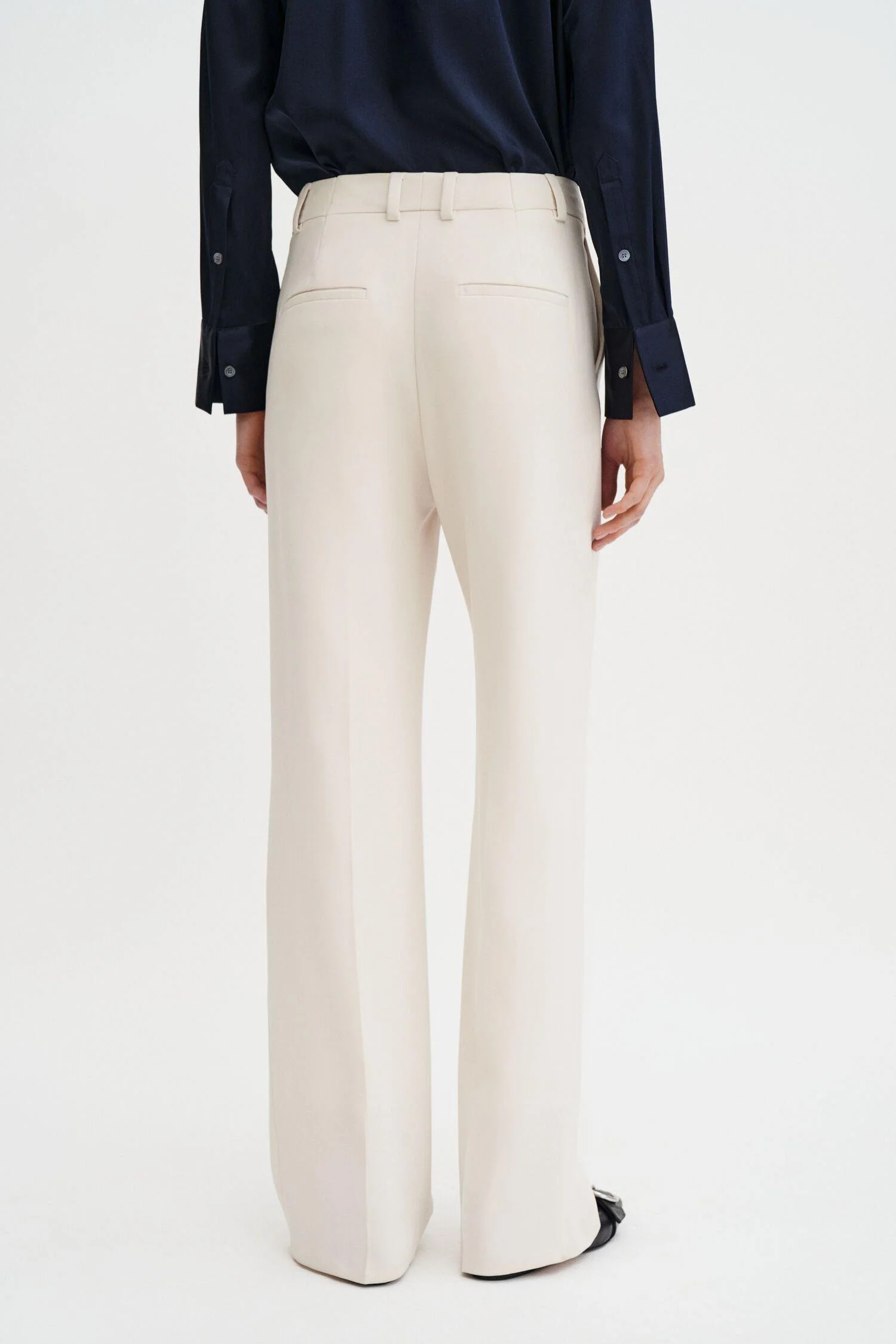 Hutton Trouser- Ivory - Image 3
