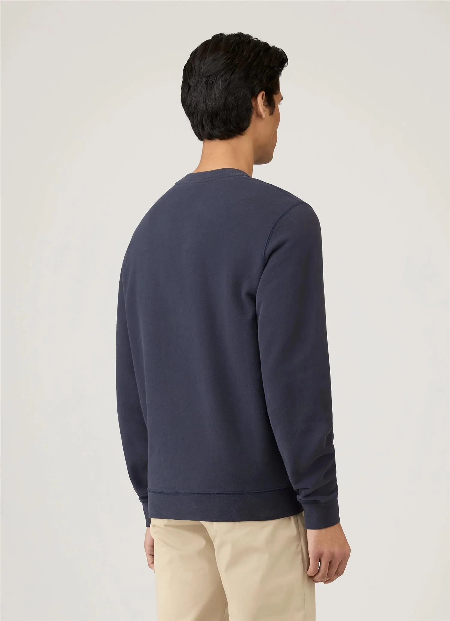 Loopback Sweatshirt Navy - Image 5