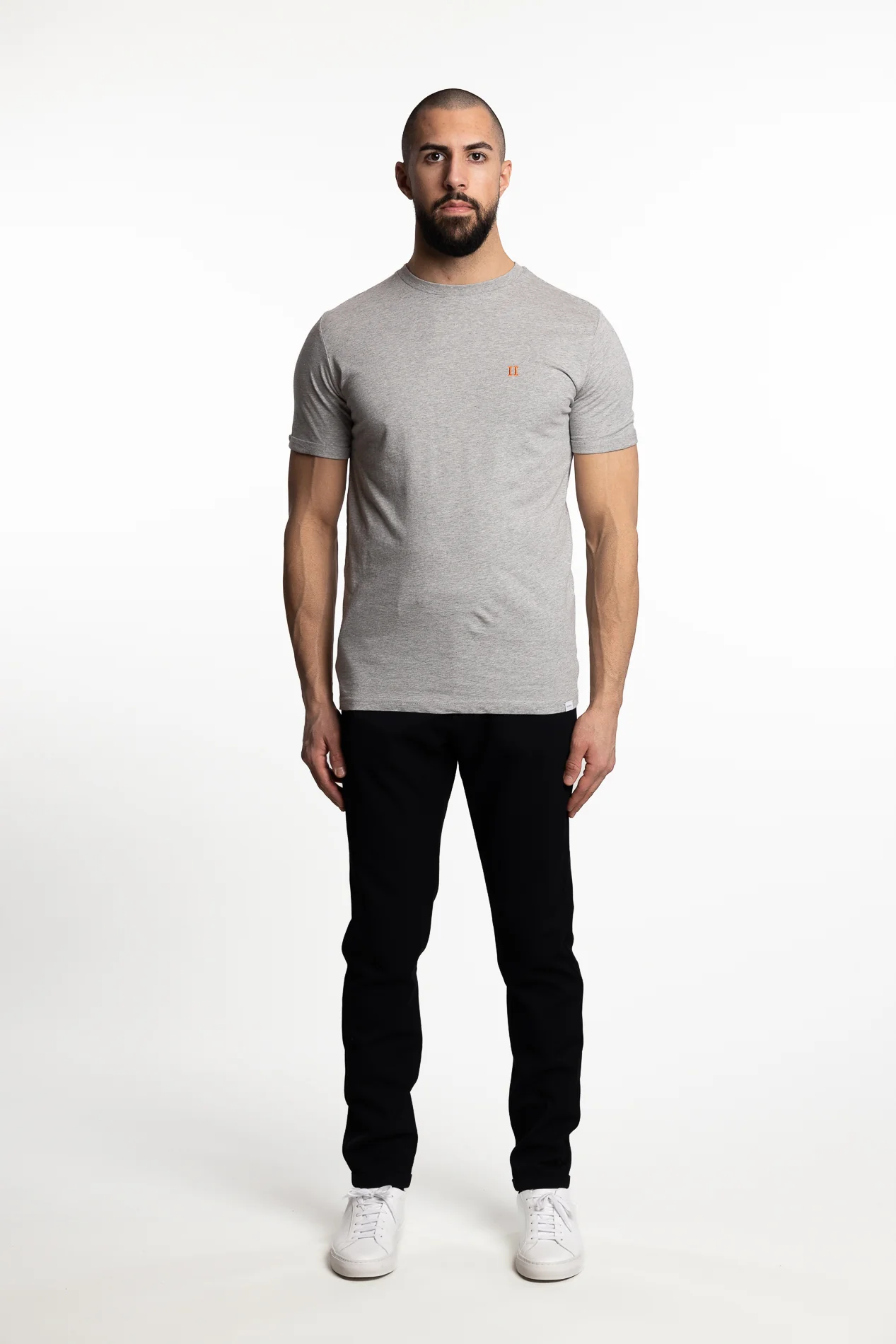 Nørregaard T-shirt Grey Melange - Image 4