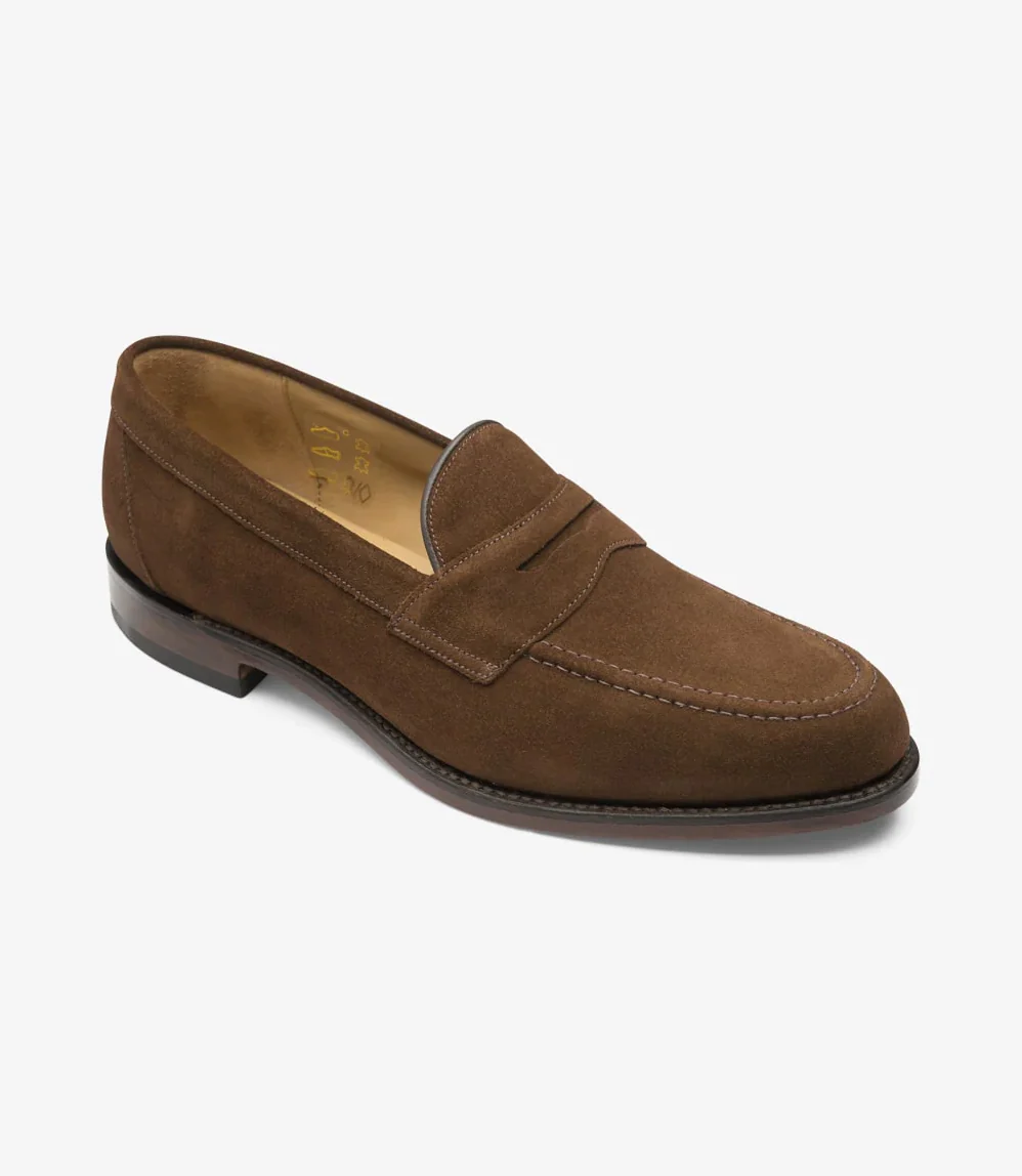 Imperial Penny Loafer Brown Suede - Image 2