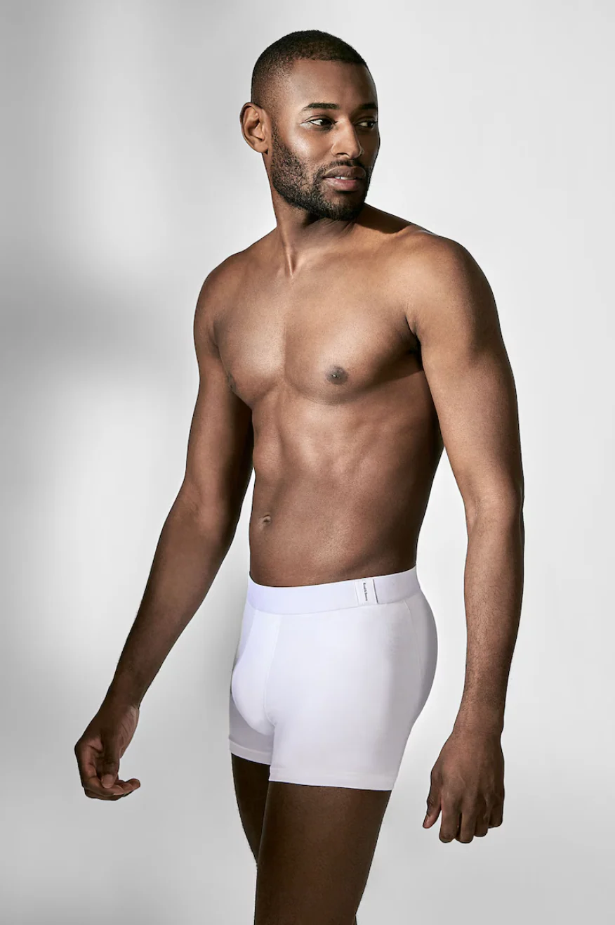 2-Pack Boxer Brief Micro Modal White - Image 3