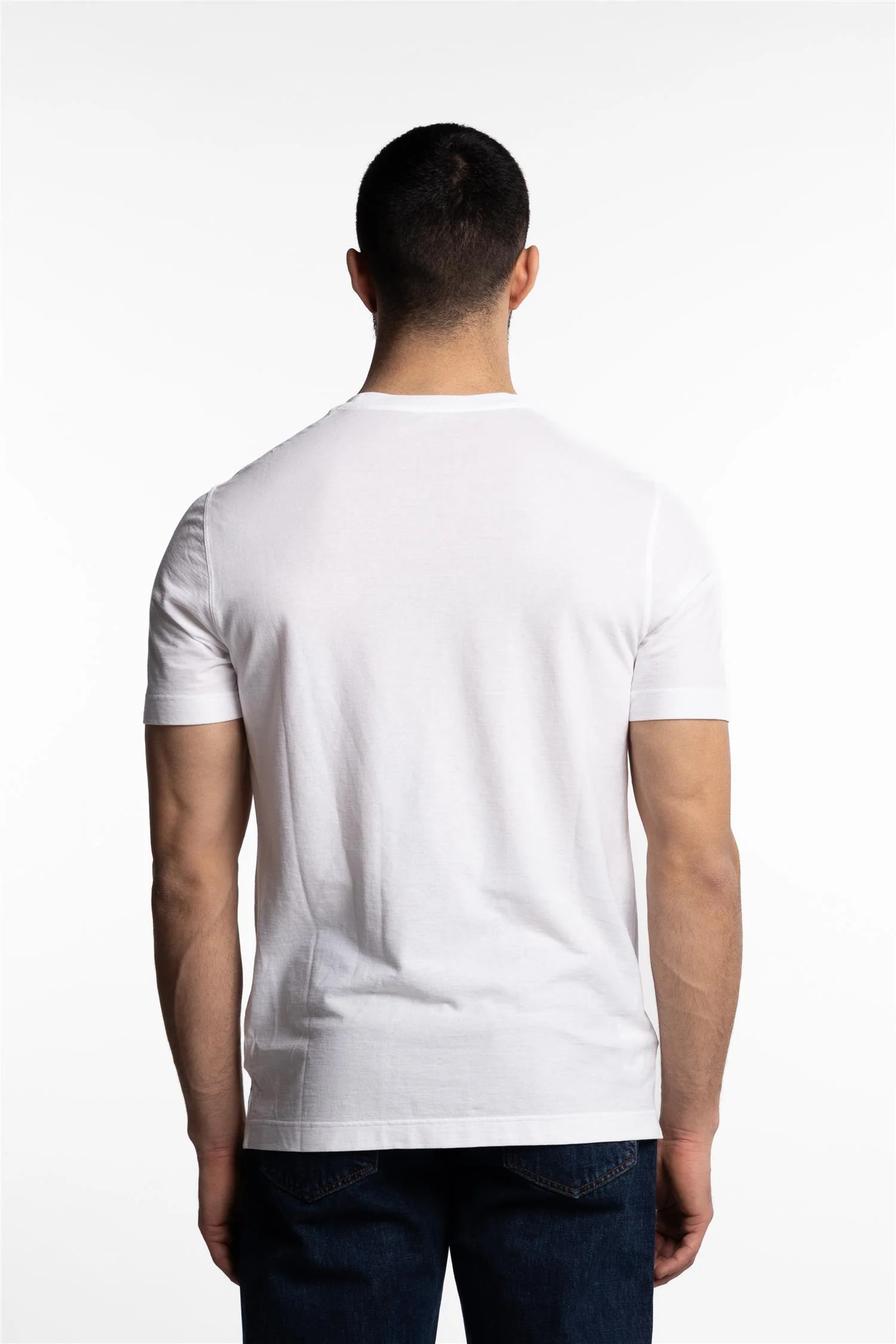 Ice Cotton Short Sleeve T-Shirt White - Image 3