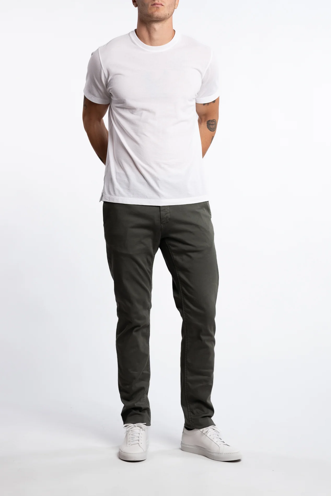 Benni Regular Fit Chinos Dark Green - Image 4