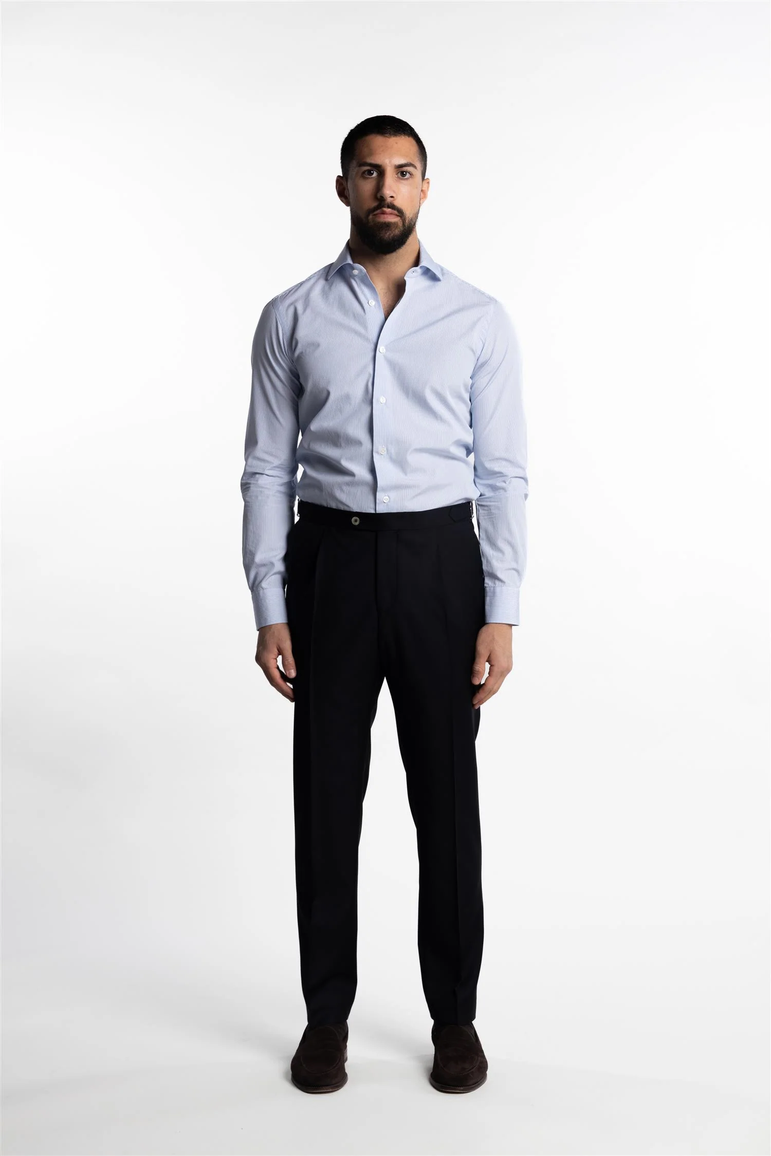 Culto Cotton Shirt Thin Stripe - Image 4