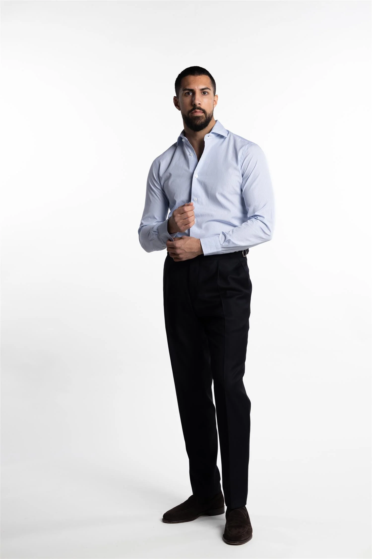 Culto Cotton Shirt Thin Stripe - Image 5