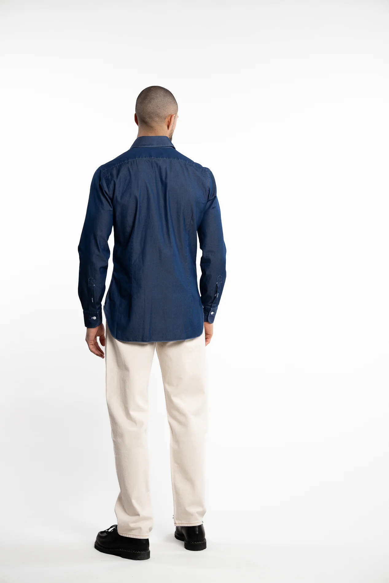 Dandylife Chambray Shirt Scuro - Image 5