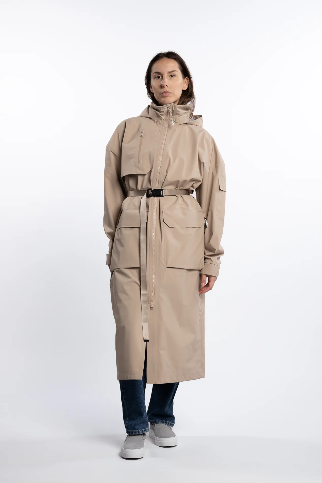 Klipra Coat- Beige - Image 3