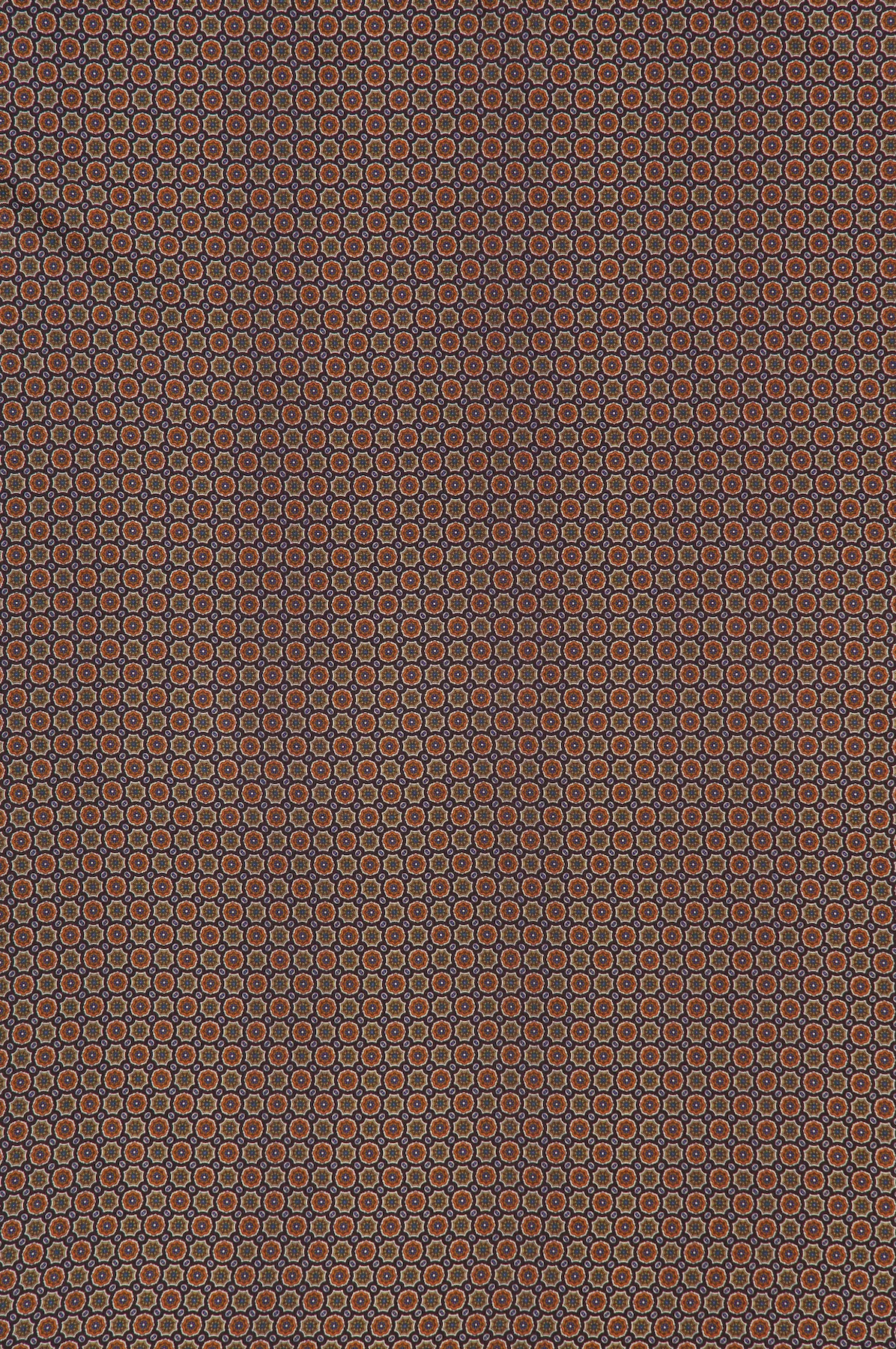 Silk Bandana Brown/Green - Image 2