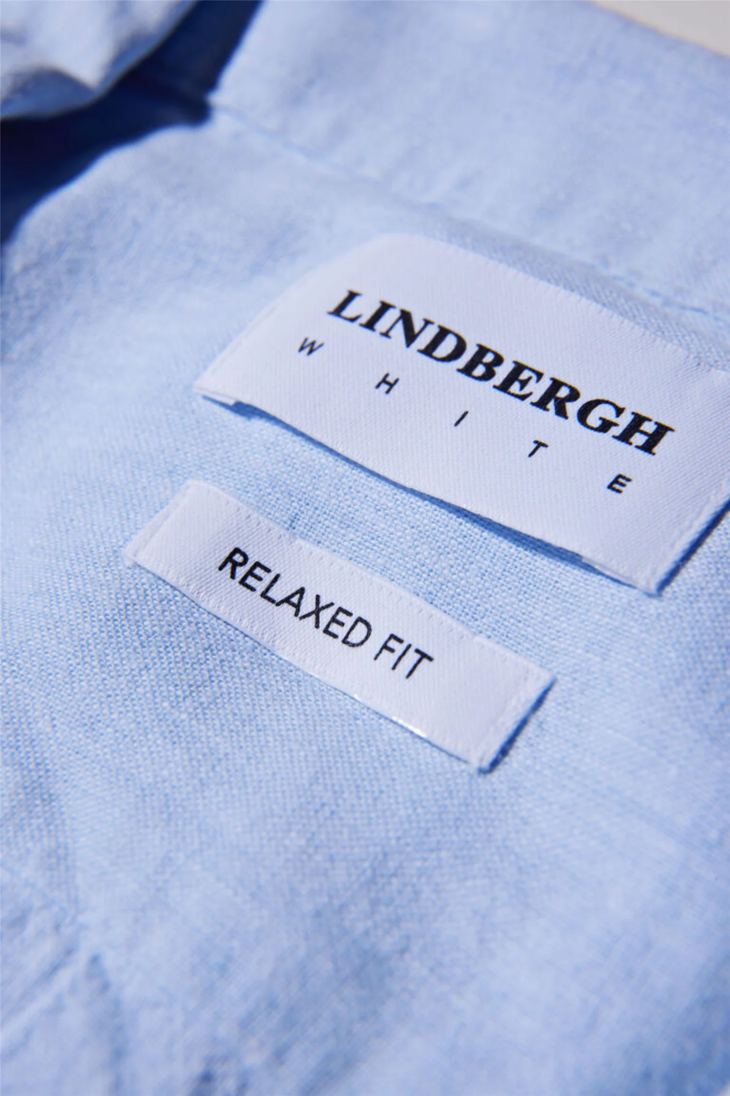 Casual Linen Blend Resort S/S Light Blue - Image 7