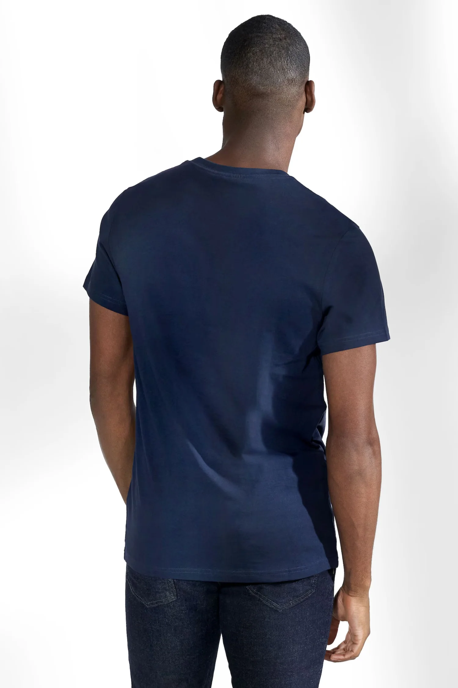 Crew Neck Regular Navy - Image 4