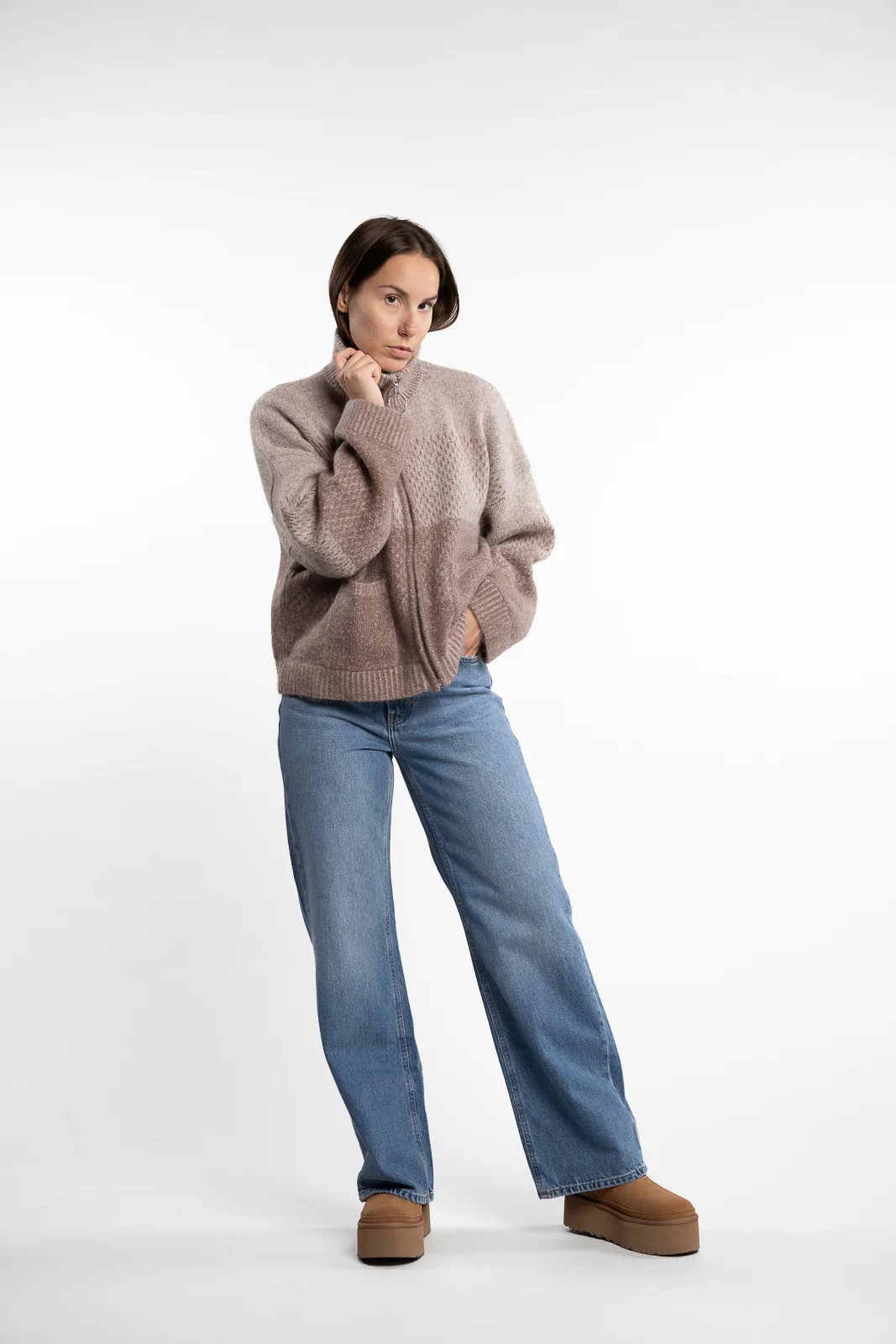 W Wide Jeans- Lt. Blue - Image 8